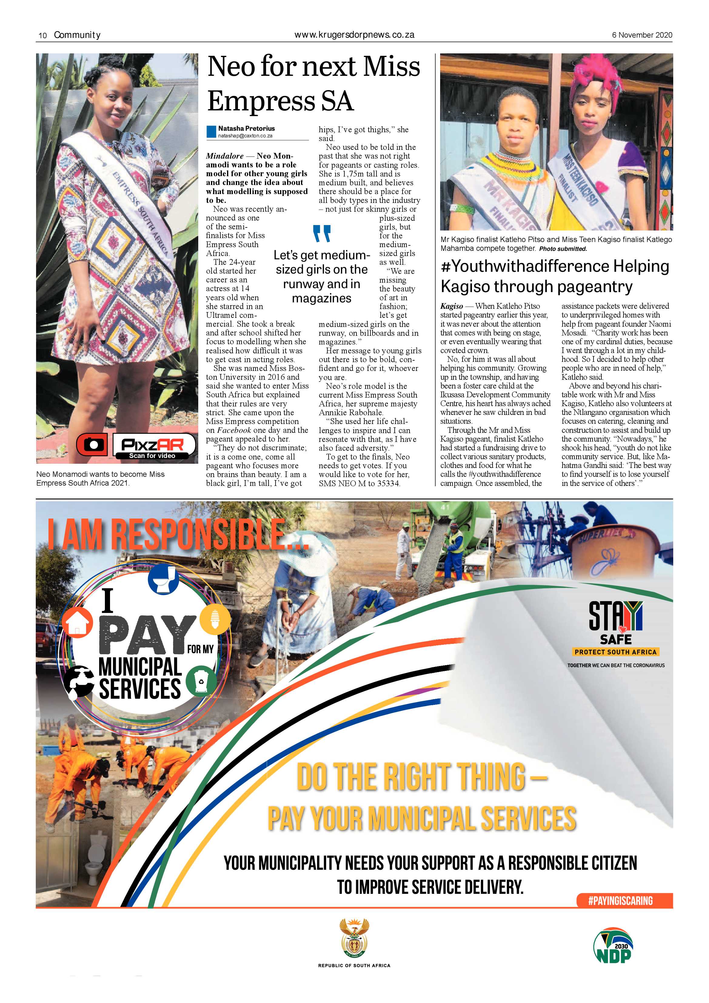 Krugersdorp News 6 November 2020 page 10