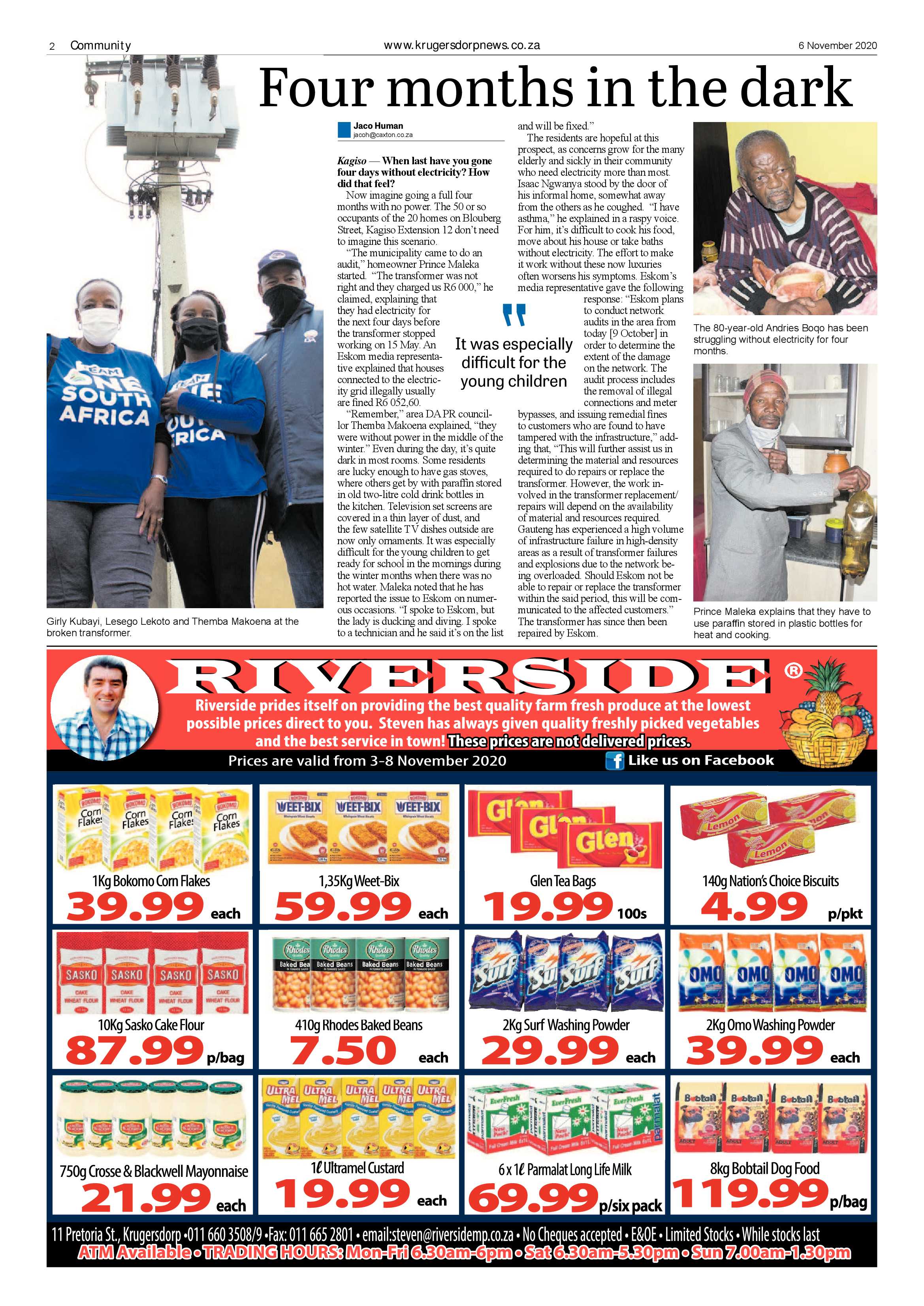 Krugersdorp News 6 November 2020 page 2