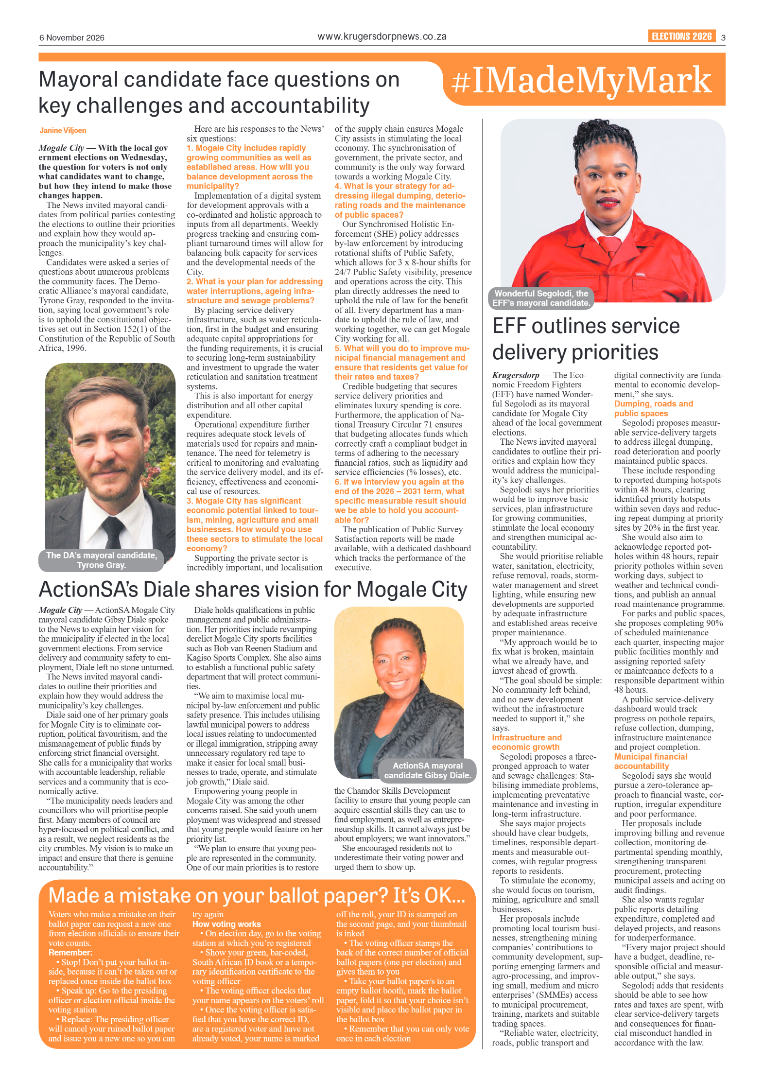 Krugersdorp News 6 November 2026 page 3