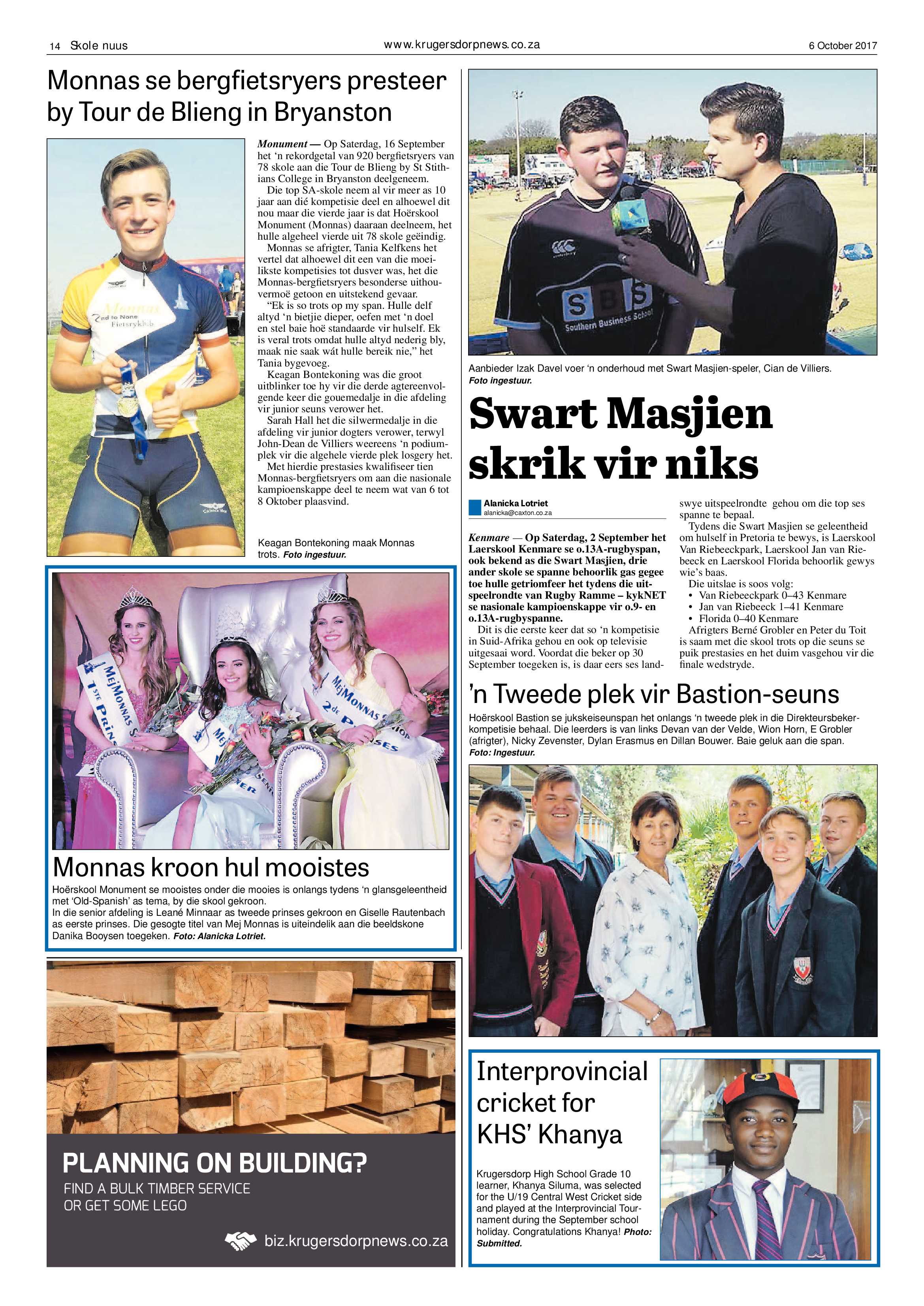 Krugersdorp News 6 October 2017 page 14