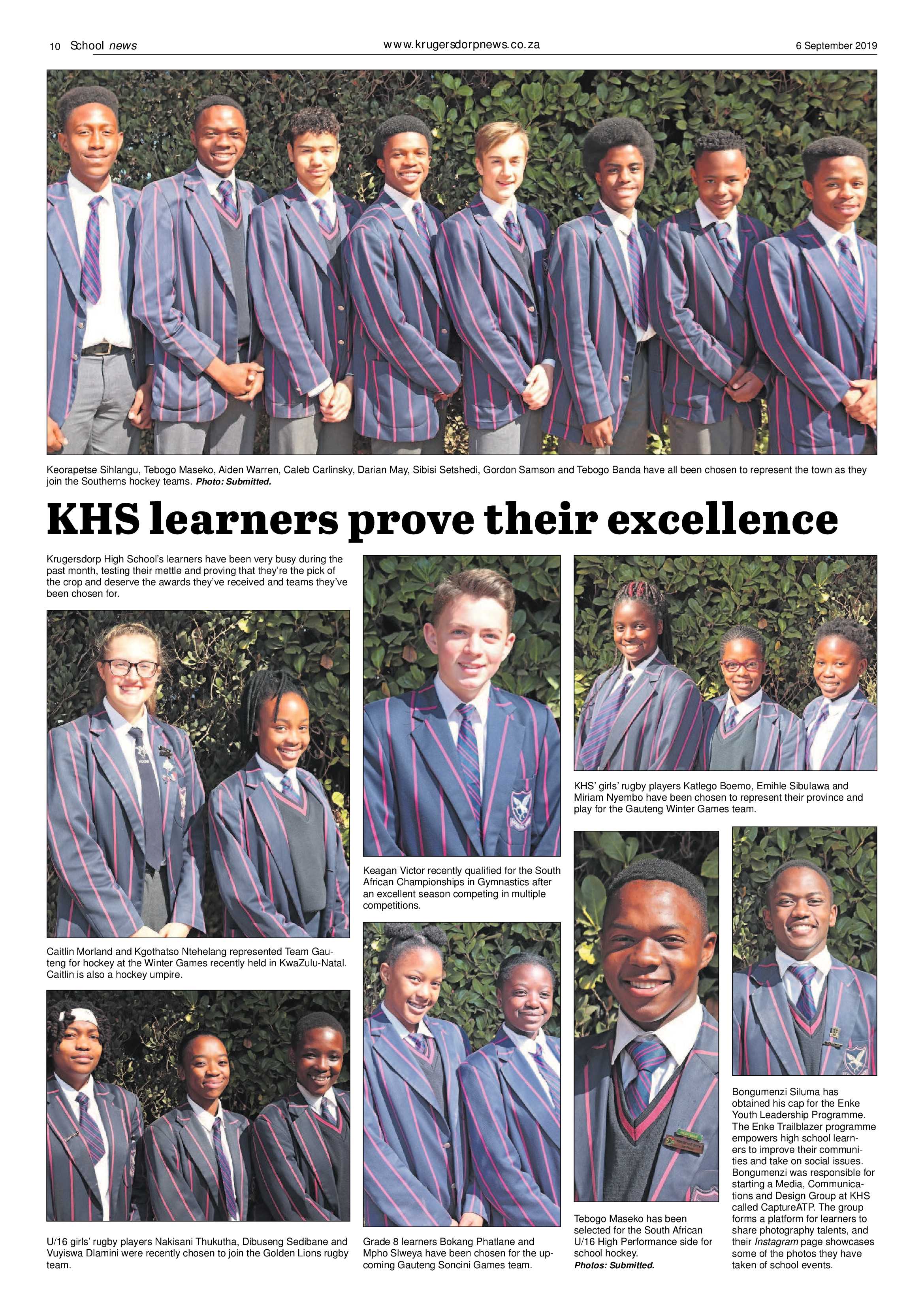 Krugersdorp News 6 September 2019 page 10