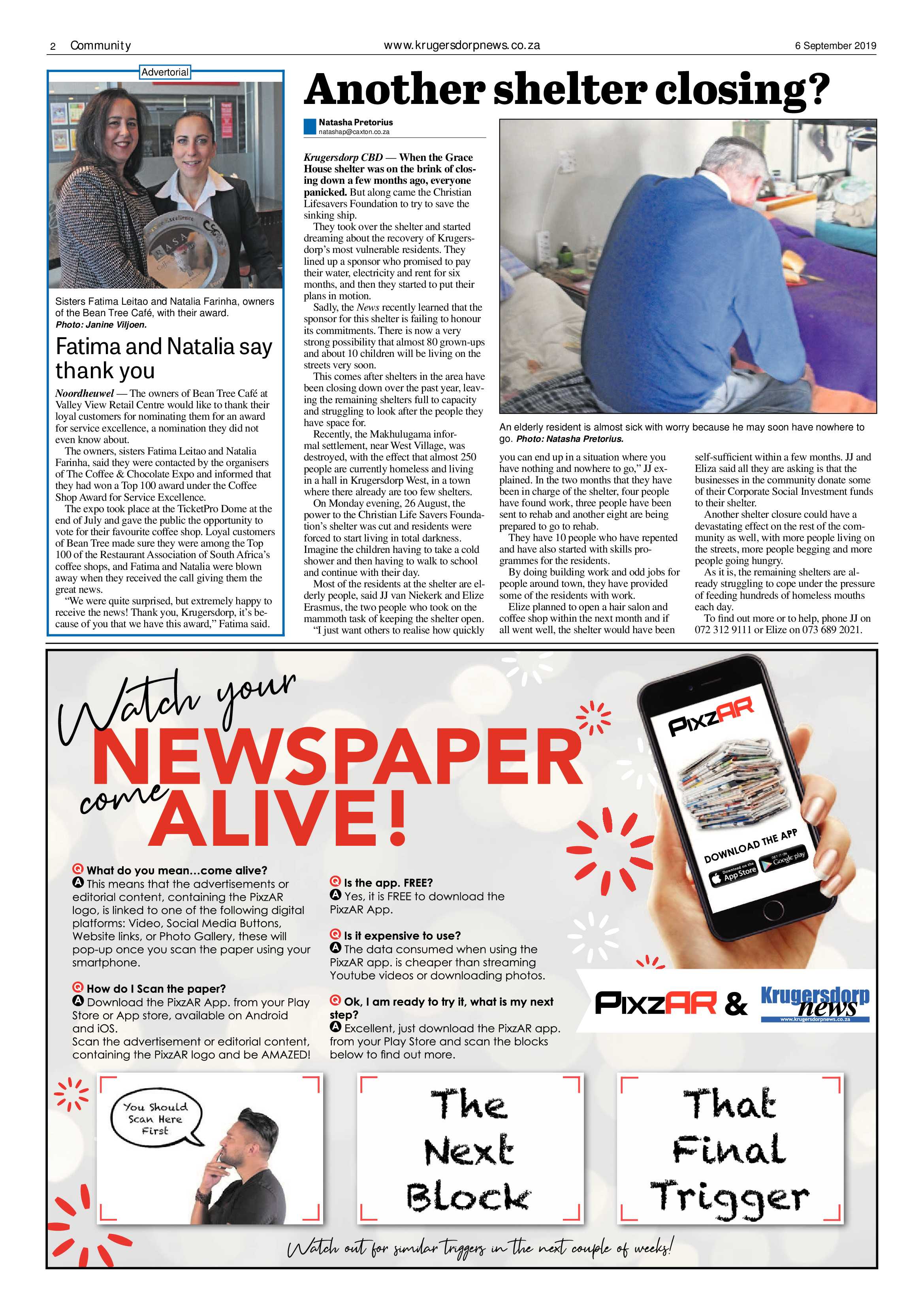 Krugersdorp News 6 September 2019 page 2