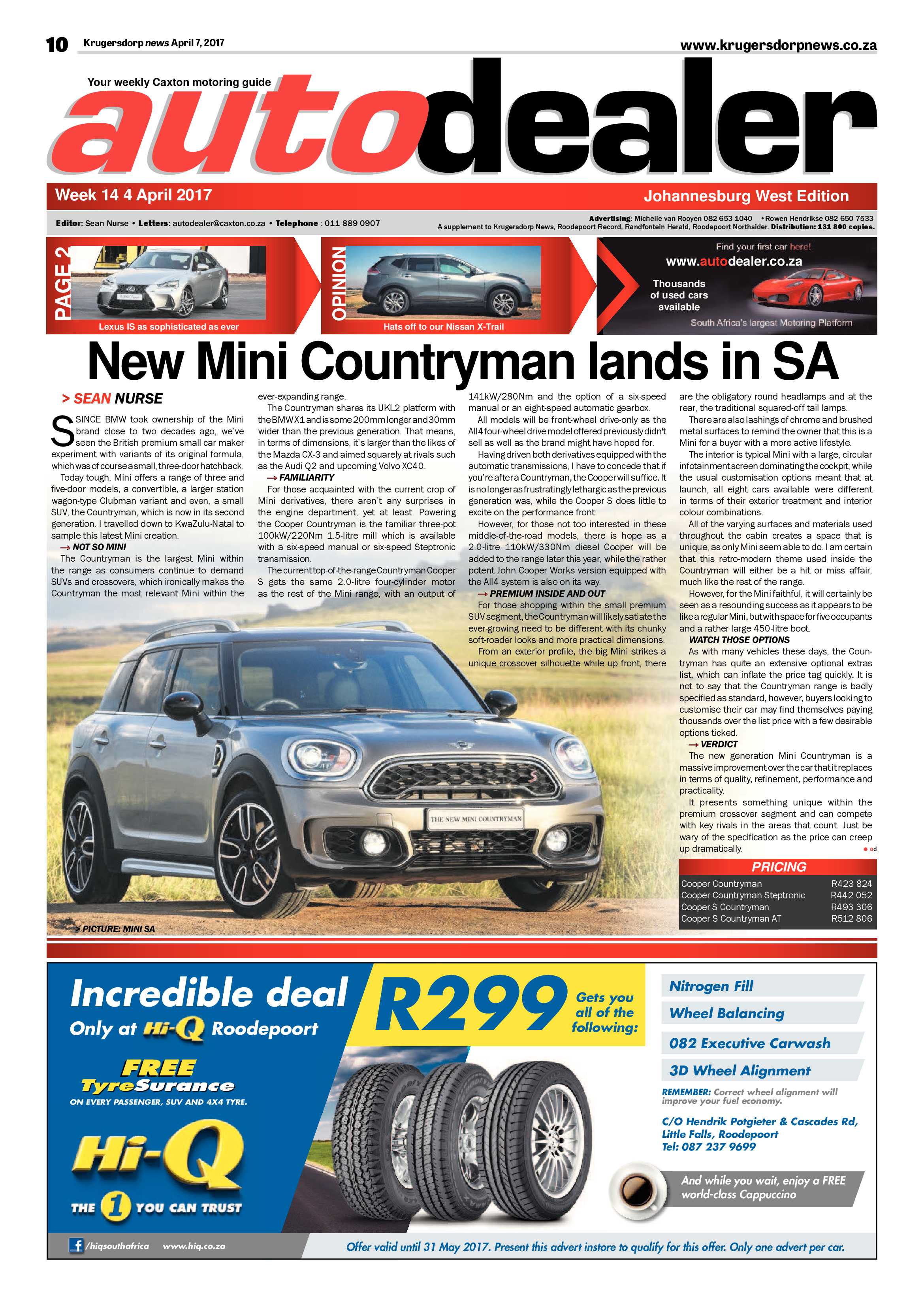 Krugersdorp News 7 April 2017 page 10