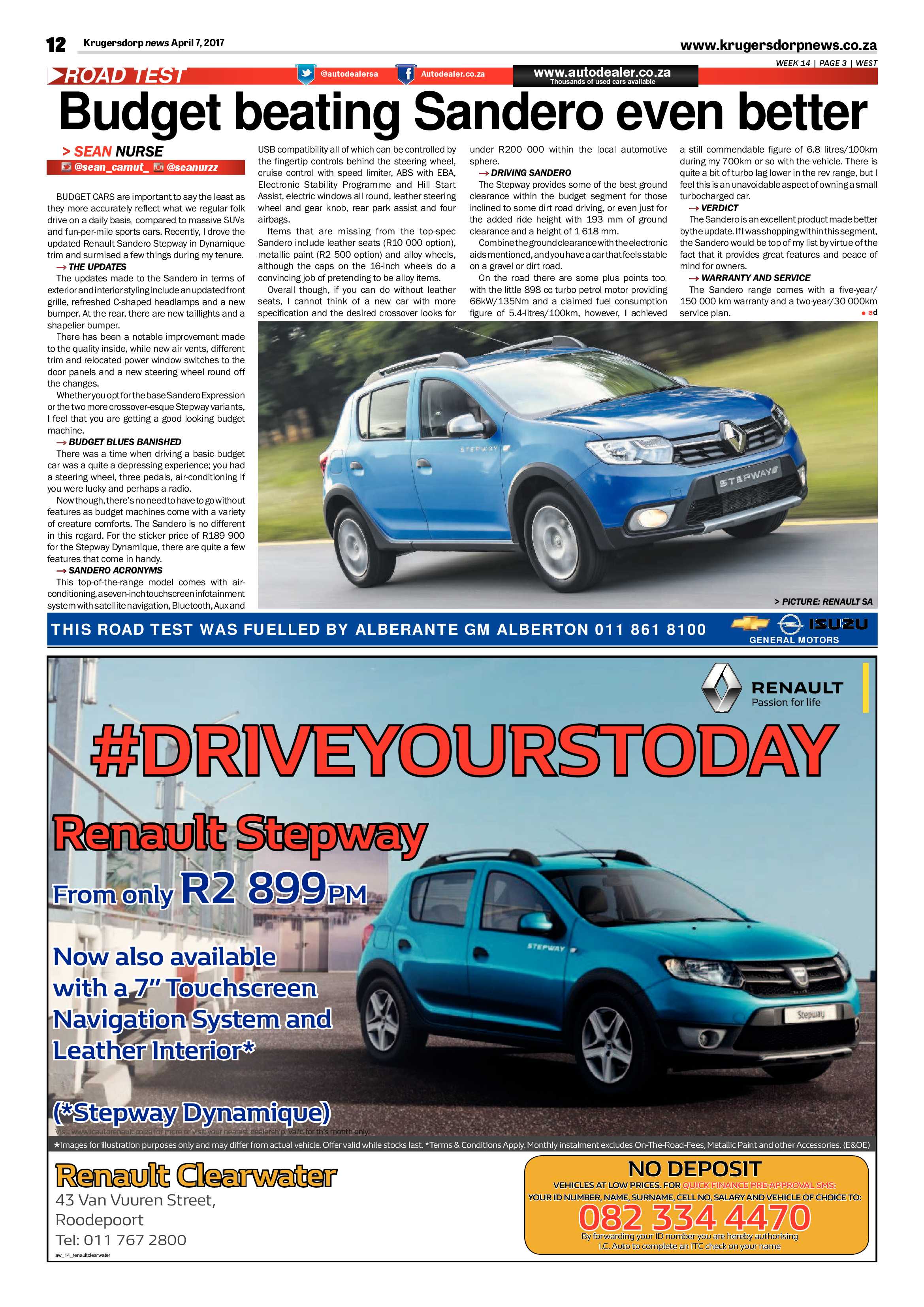 Krugersdorp News 7 April 2017 page 12