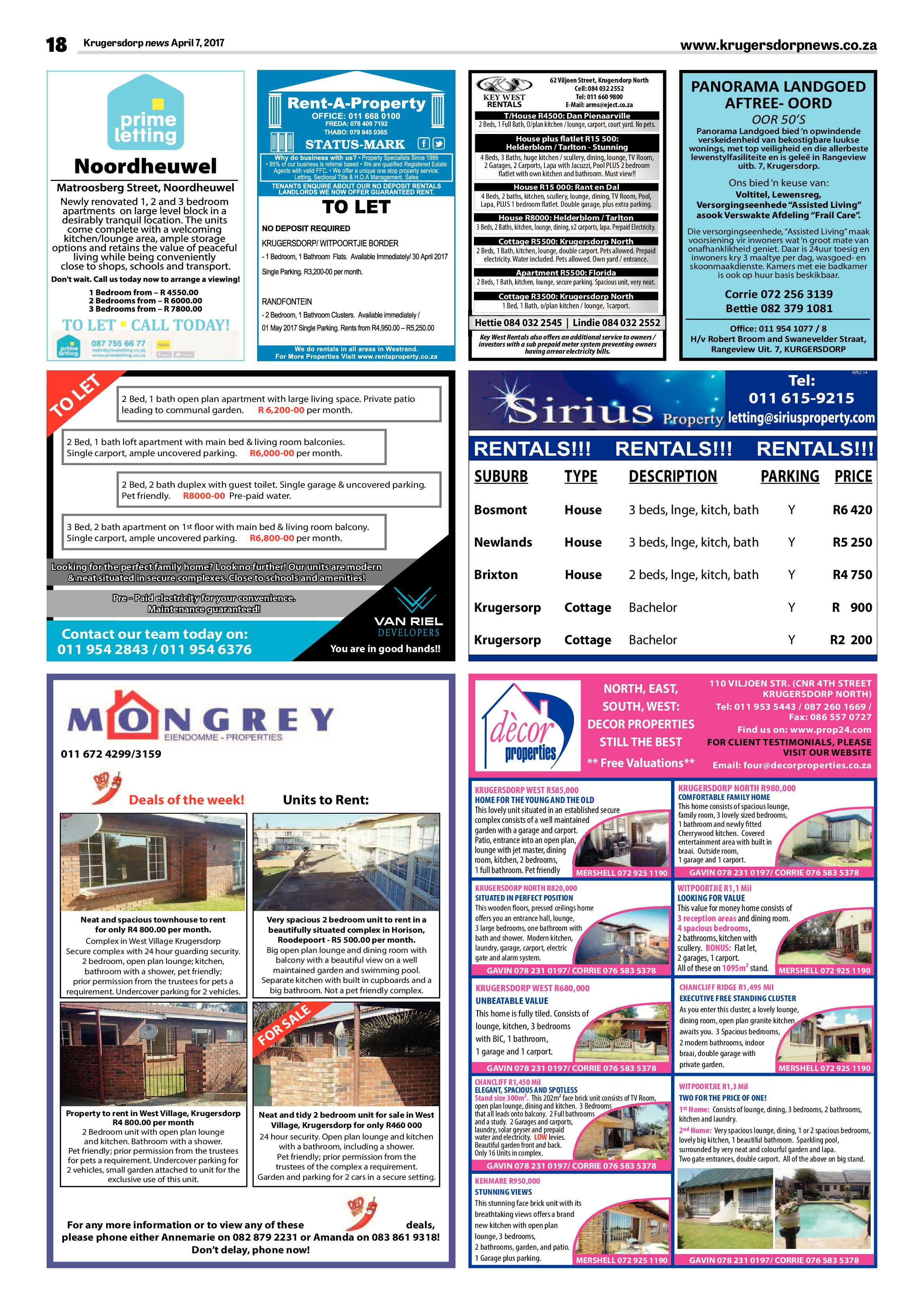 Krugersdorp News 7 April 2017 page 18