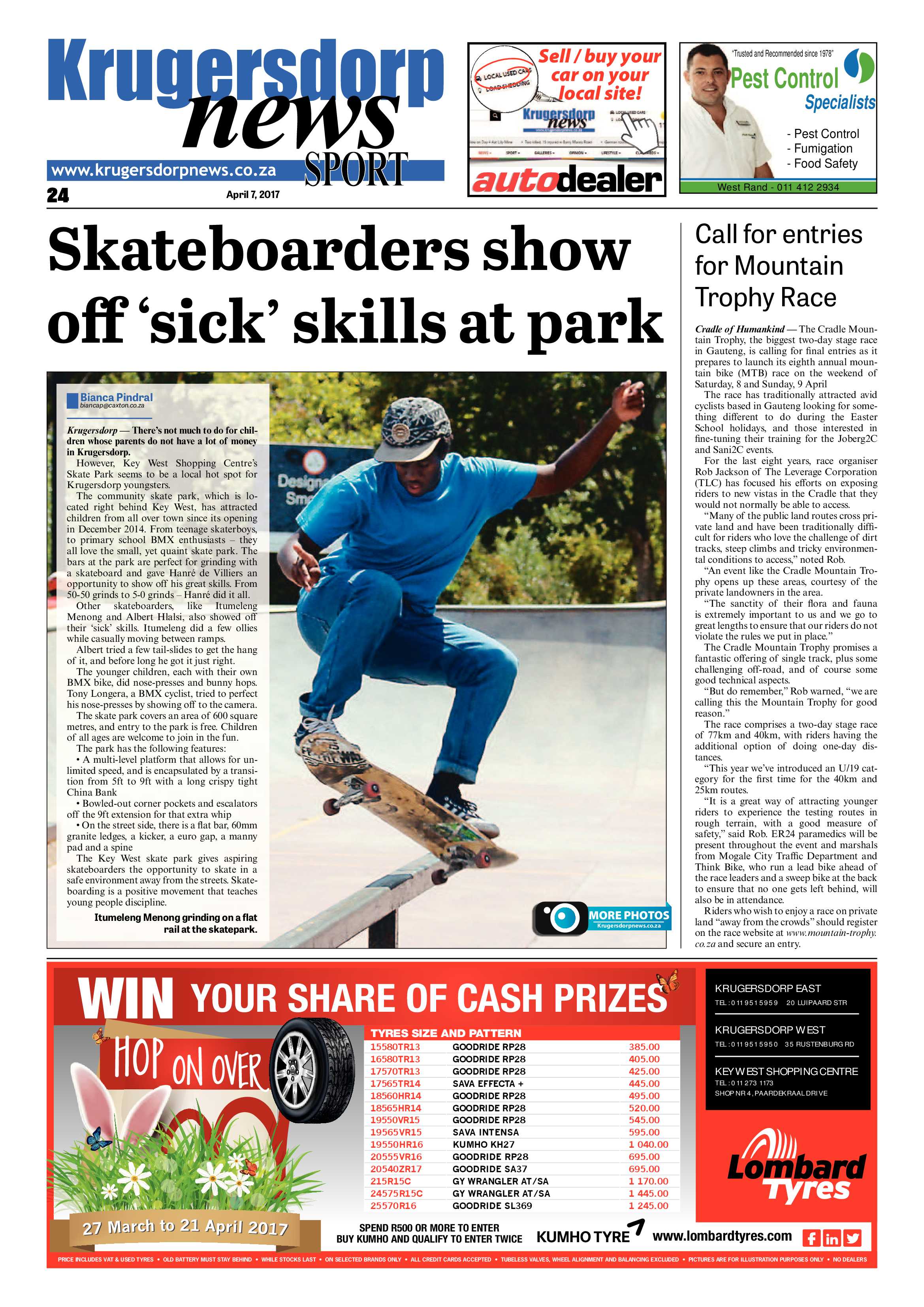 Krugersdorp News 7 April 2017 page 24