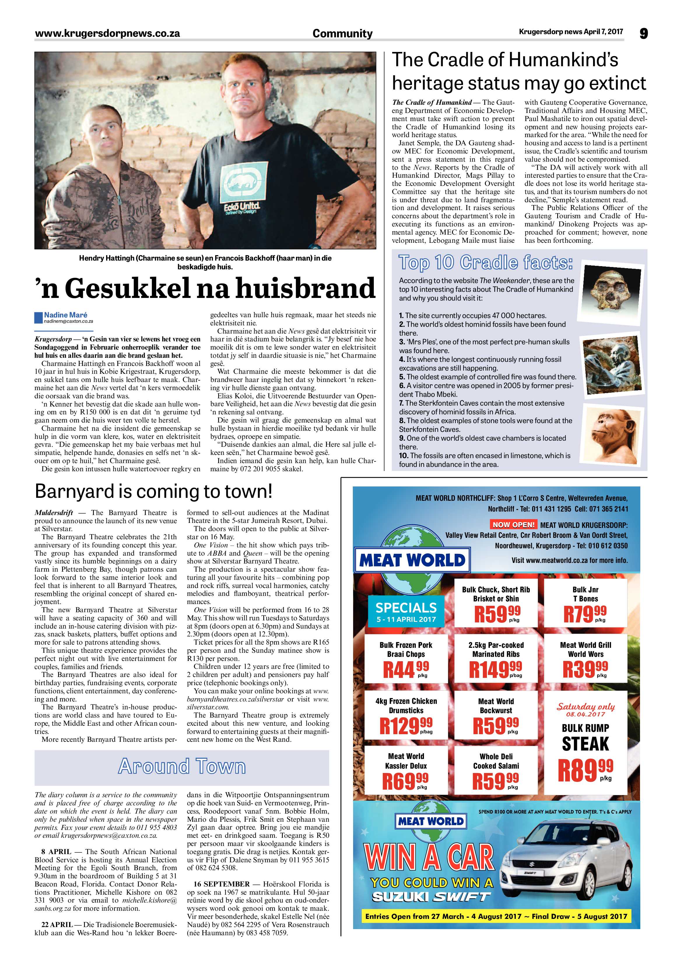 Krugersdorp News 7 April 2017 page 9