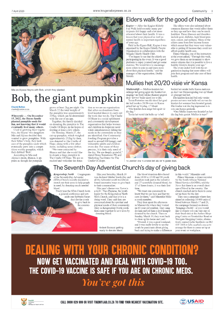 Krugersdorp News 7 April 2023 page 3