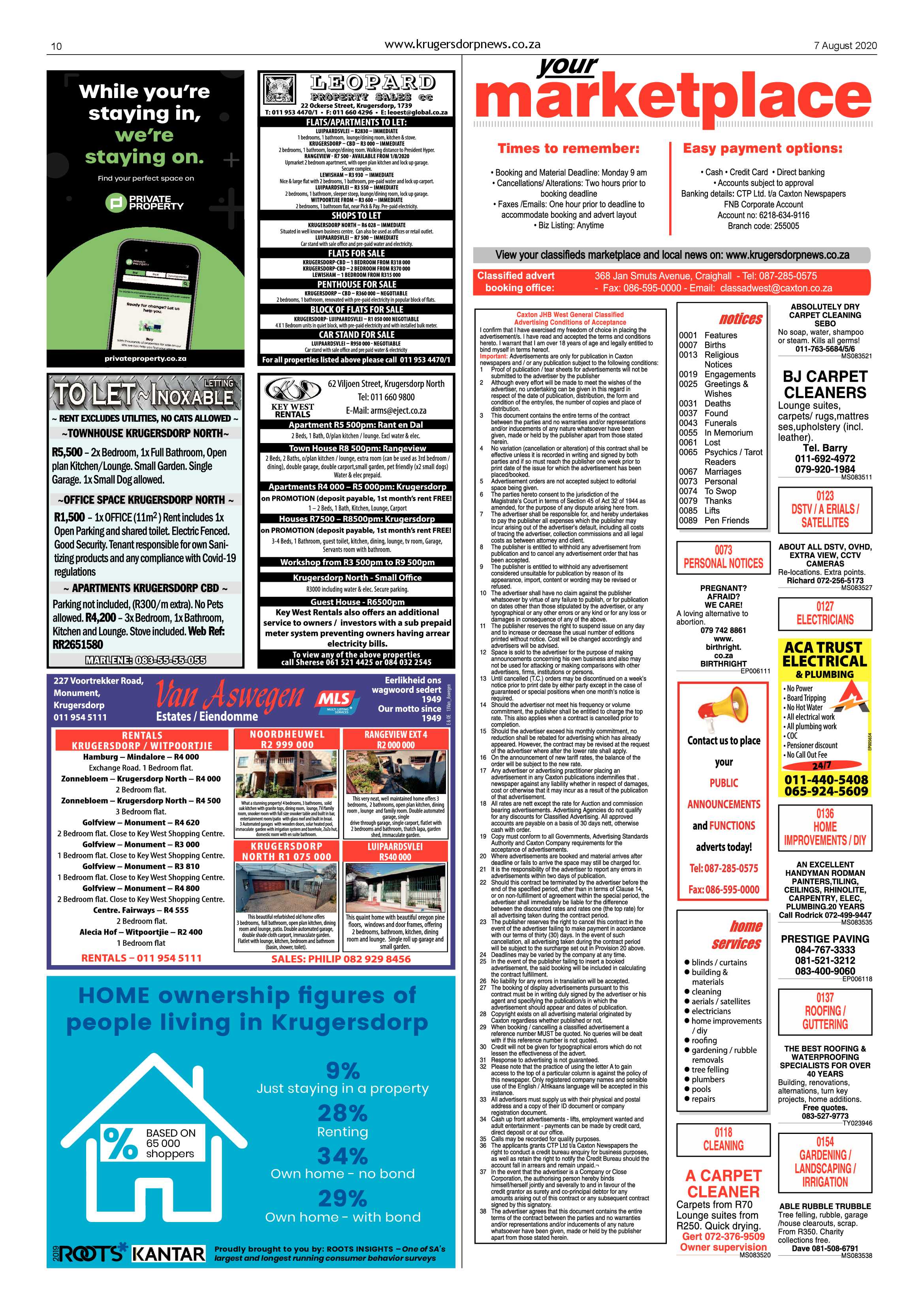 Krugersdorp News 7 August 2020 page 10