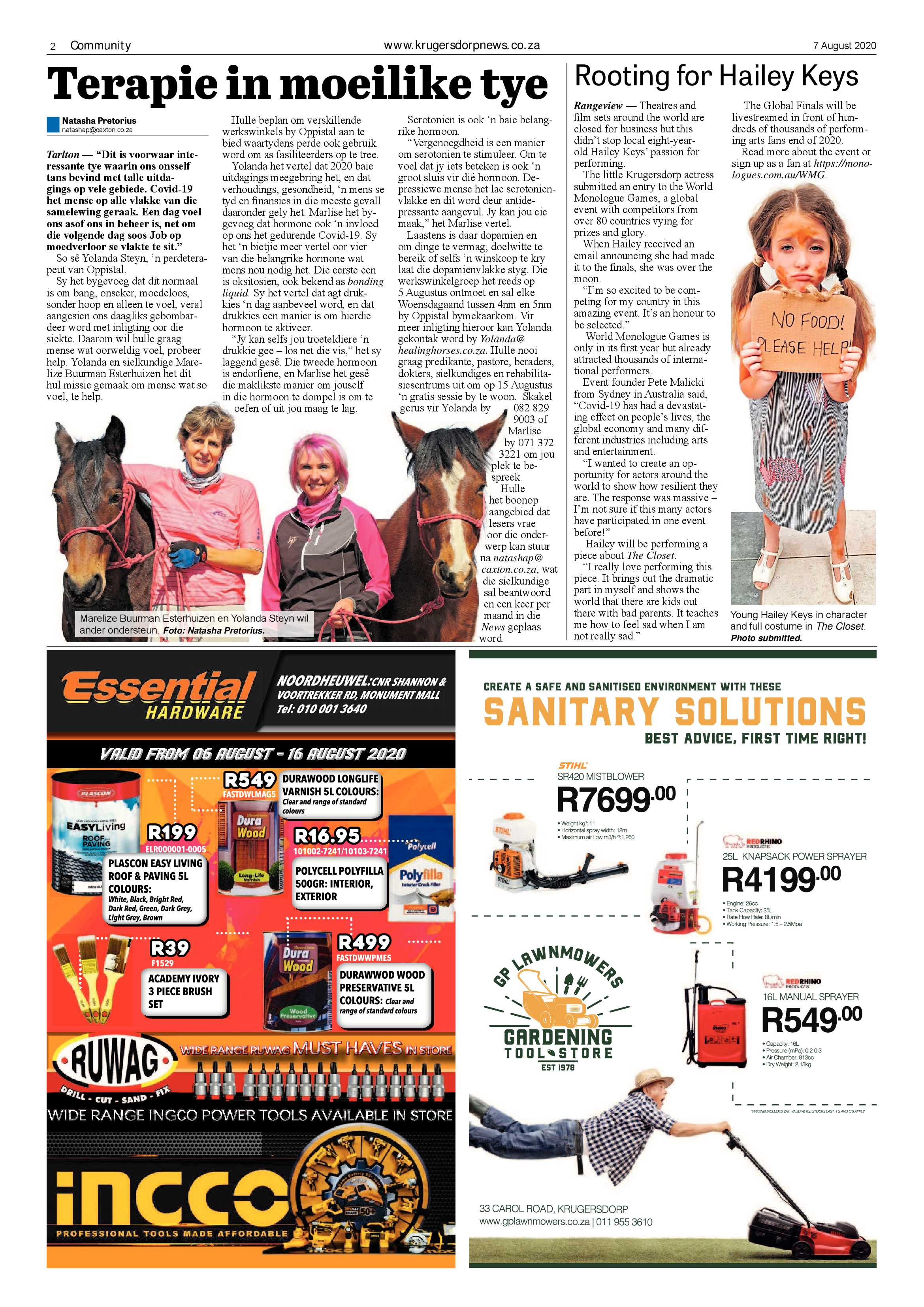 Krugersdorp News 7 August 2020 page 2