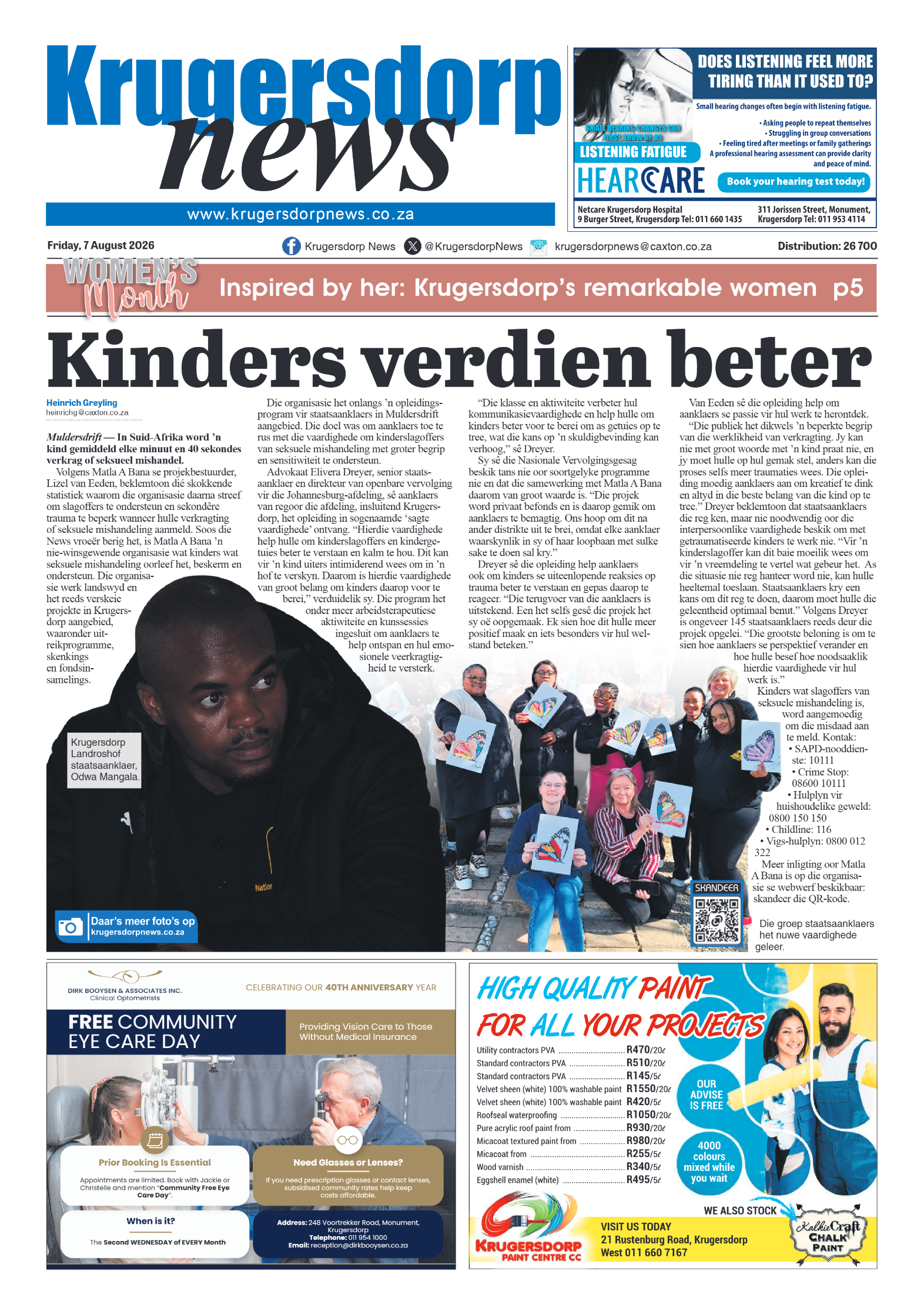 Krugersdorp News 7 August 2026 page 3