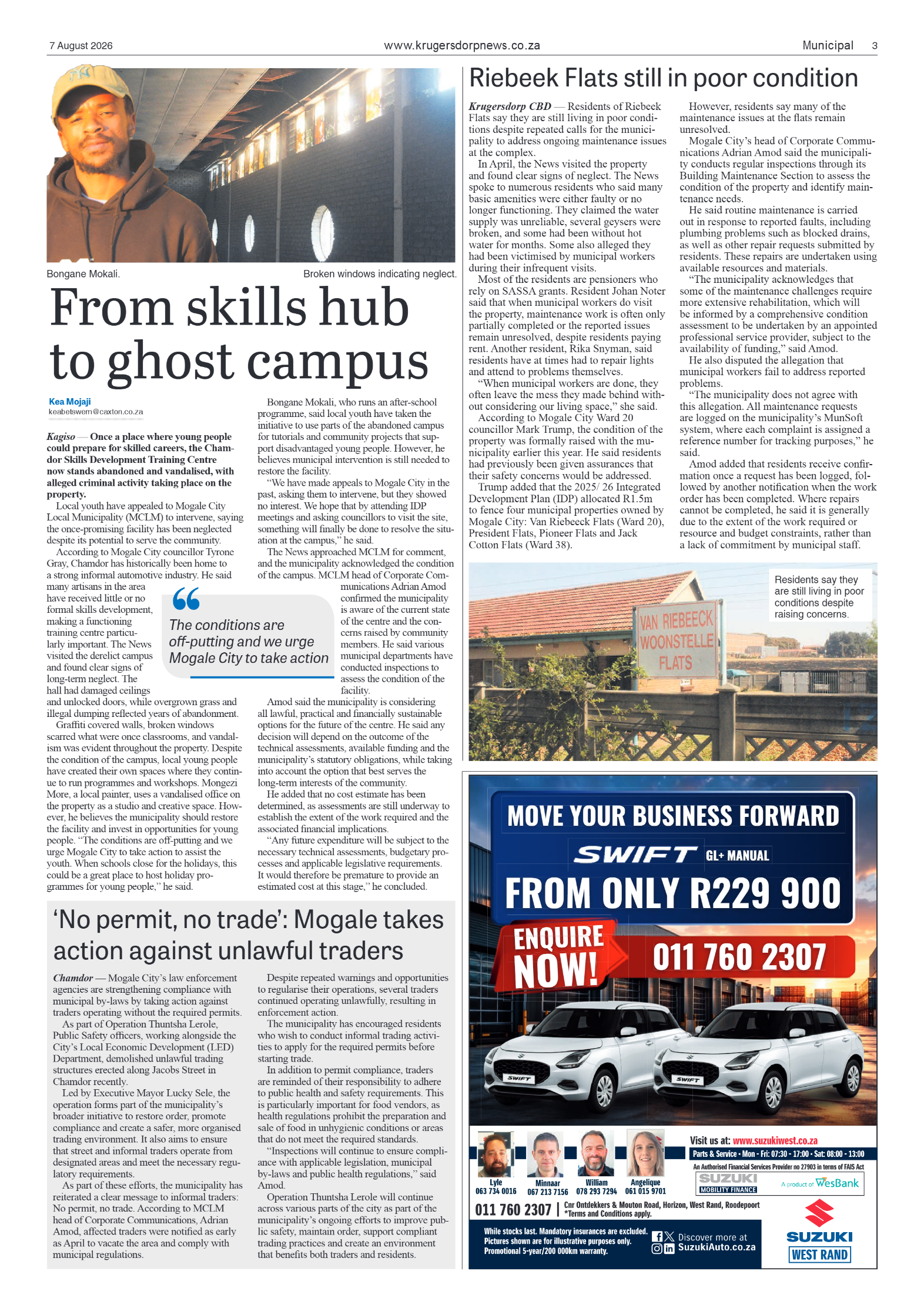 Krugersdorp News 7 August 2026 page 5