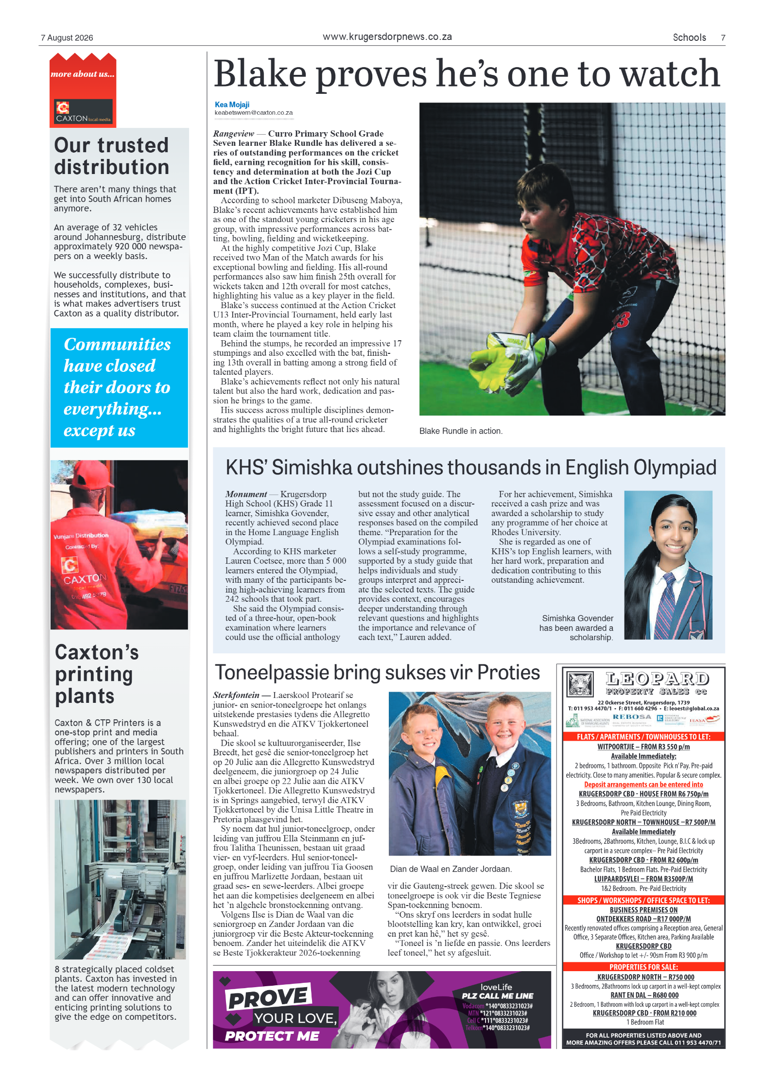 Krugersdorp News 7 August 2026 page 9