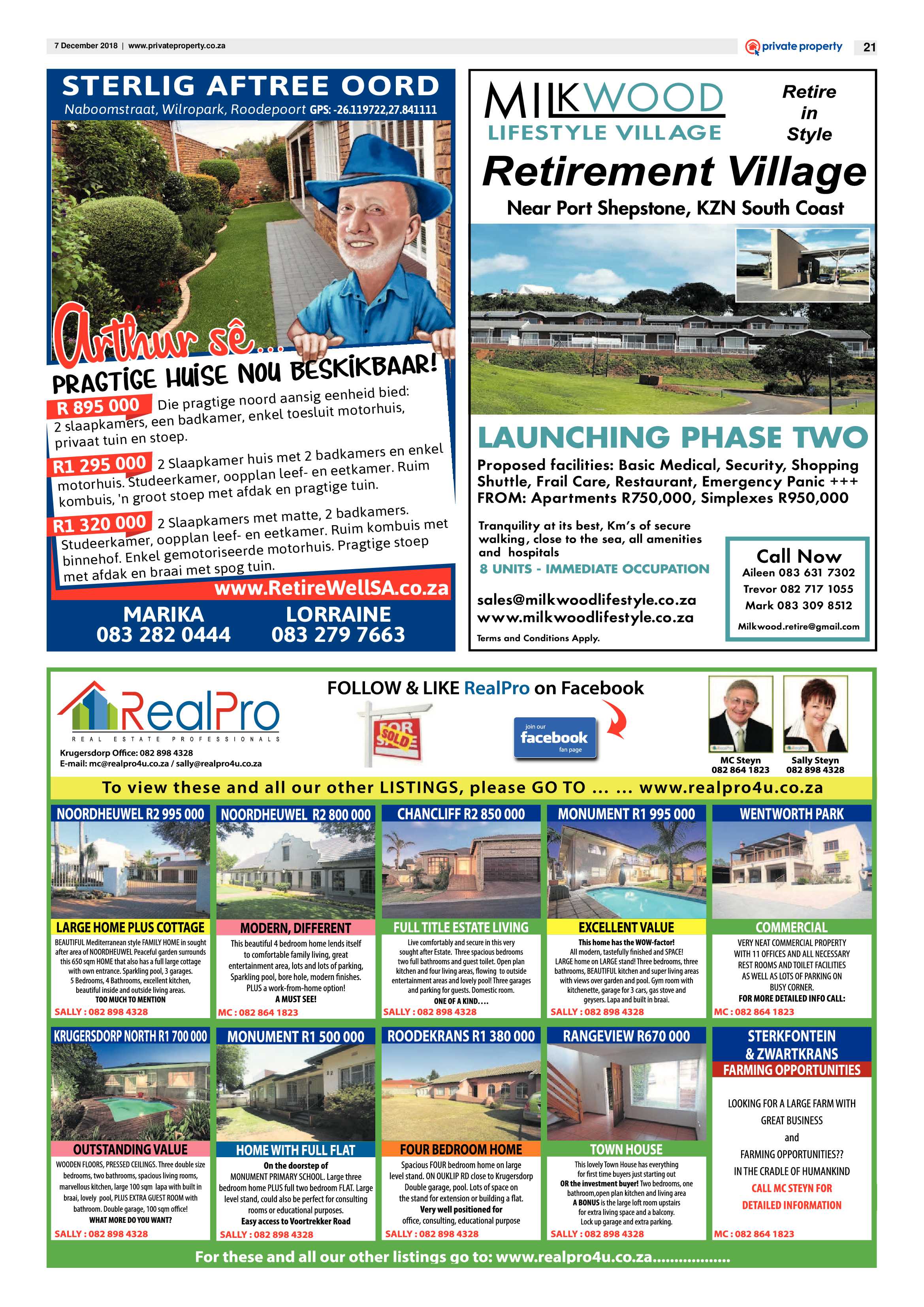 Krugersdorp News 7 December 2018 page 21