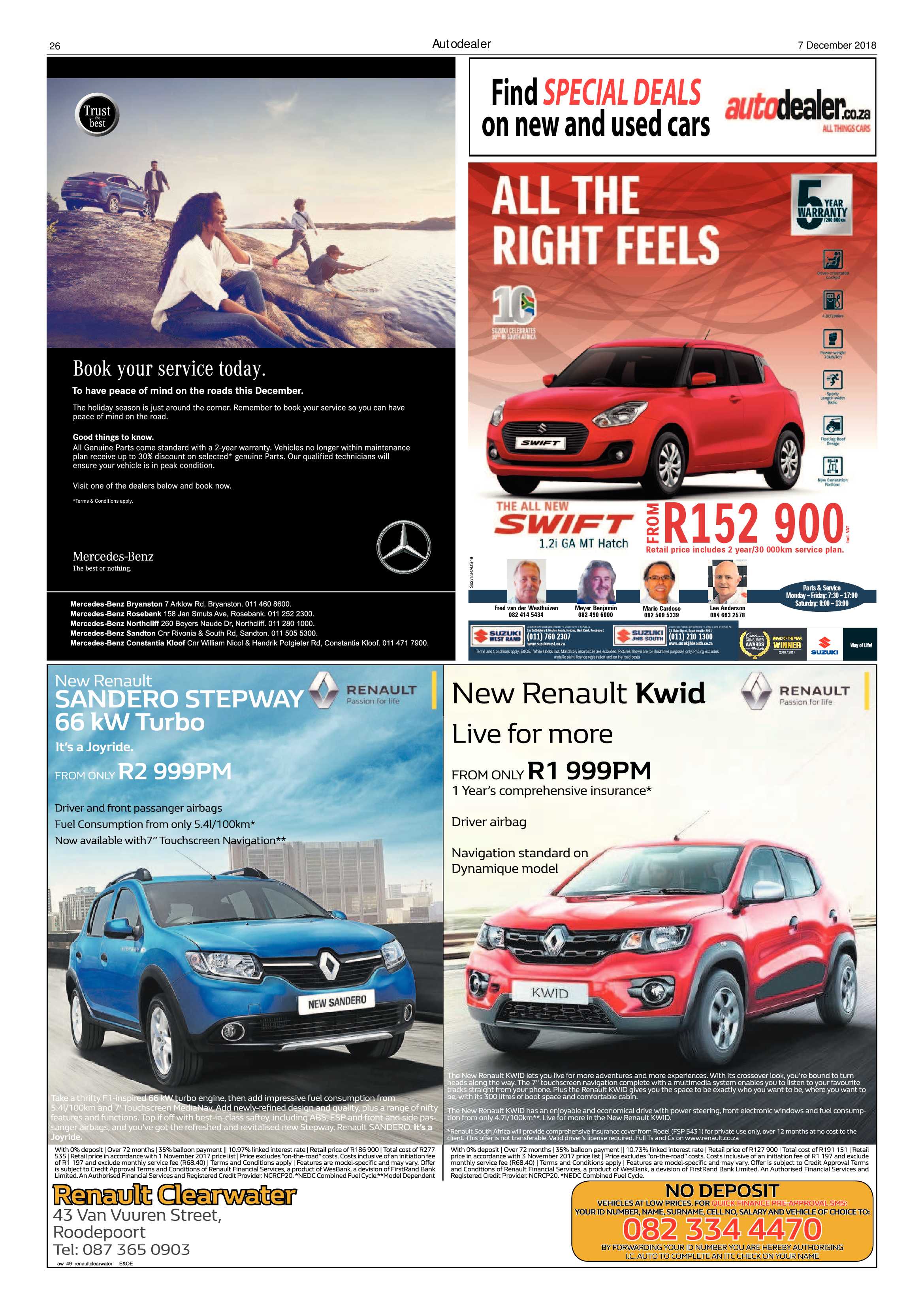 Krugersdorp News 7 December 2018 page 26