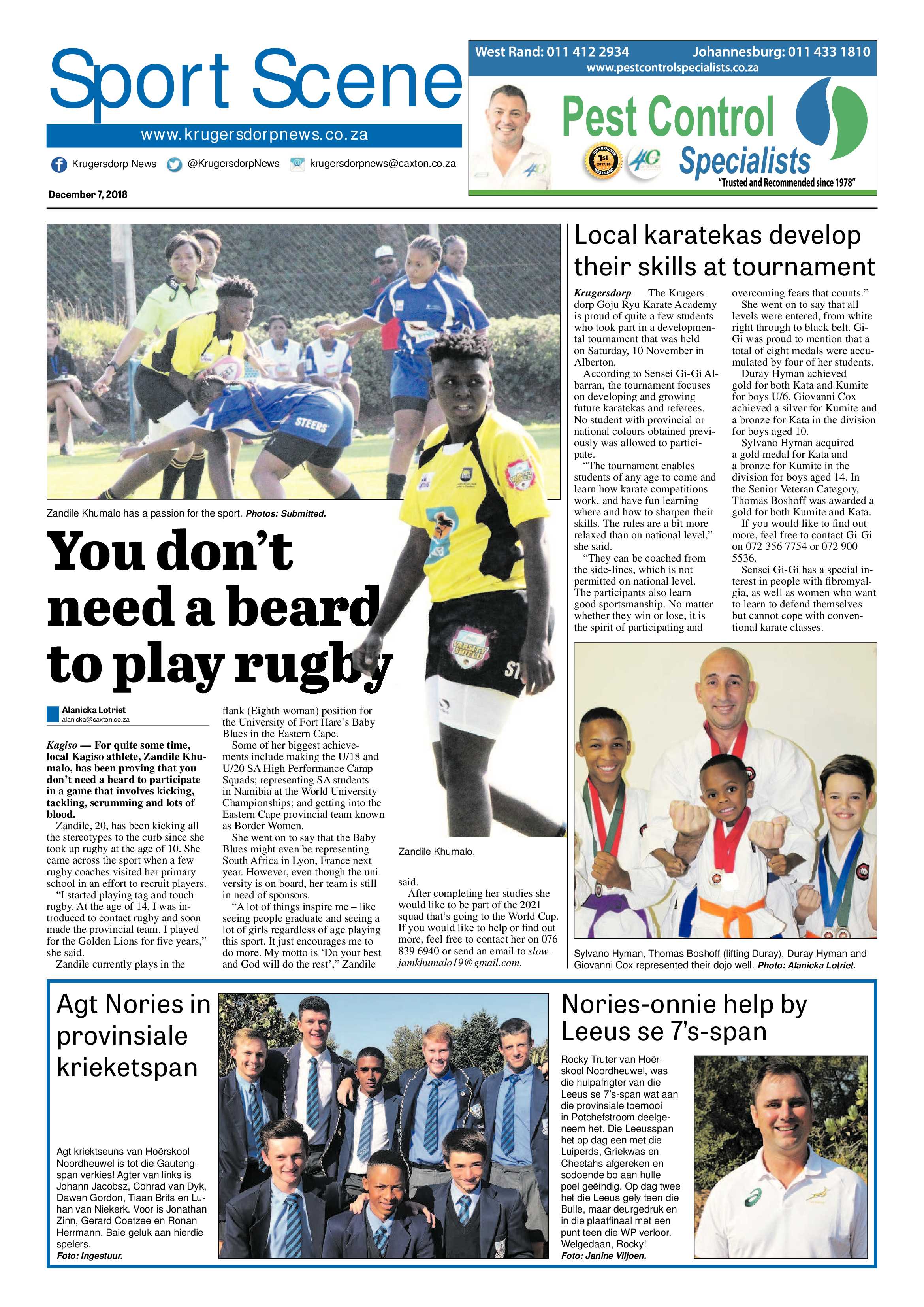 Krugersdorp News 7 December 2018 page 28
