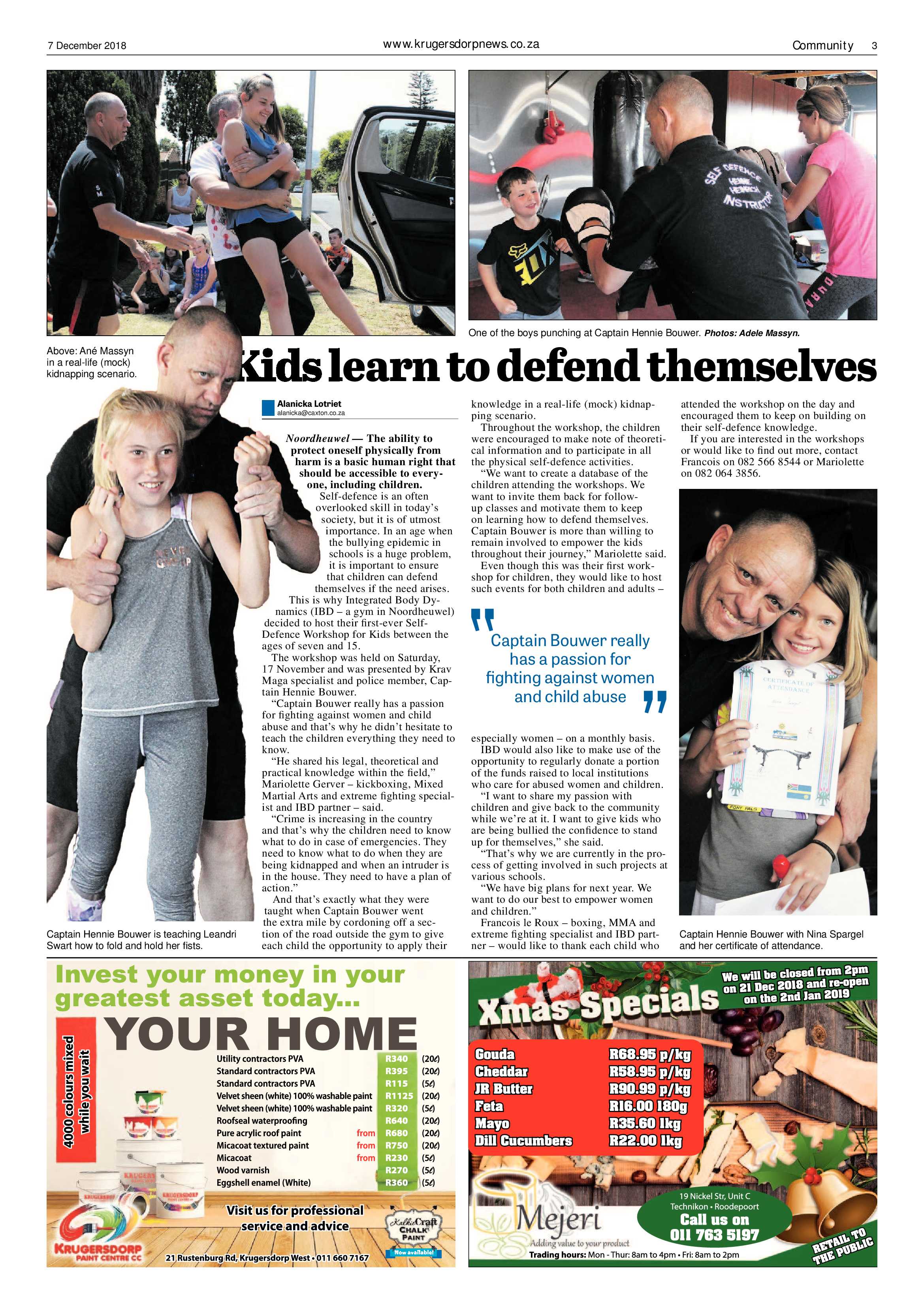 Krugersdorp News 7 December 2018 page 3