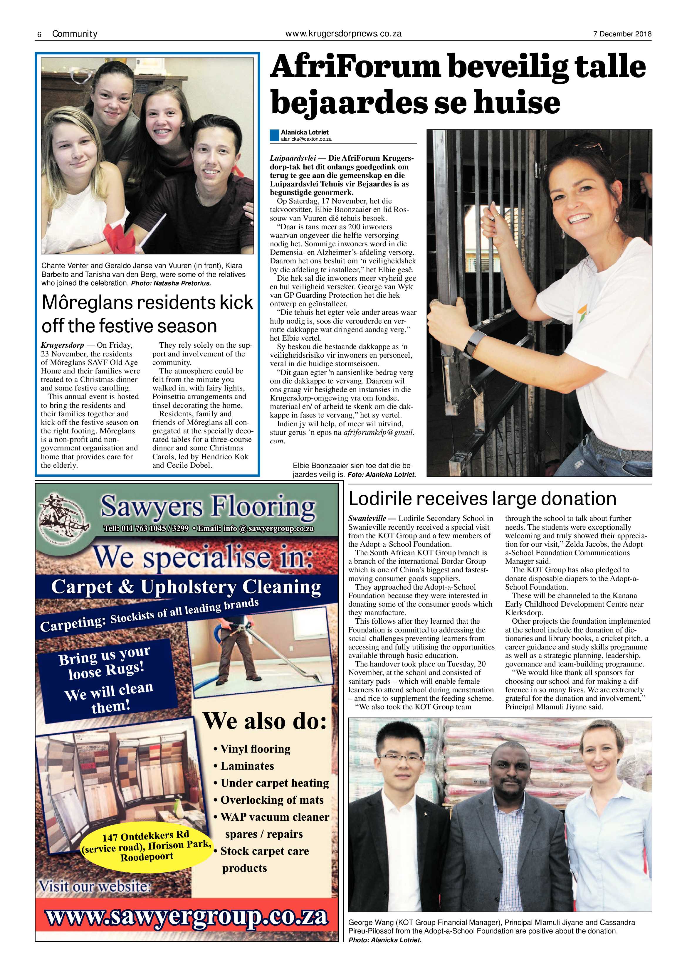 Krugersdorp News 7 December 2018 page 6