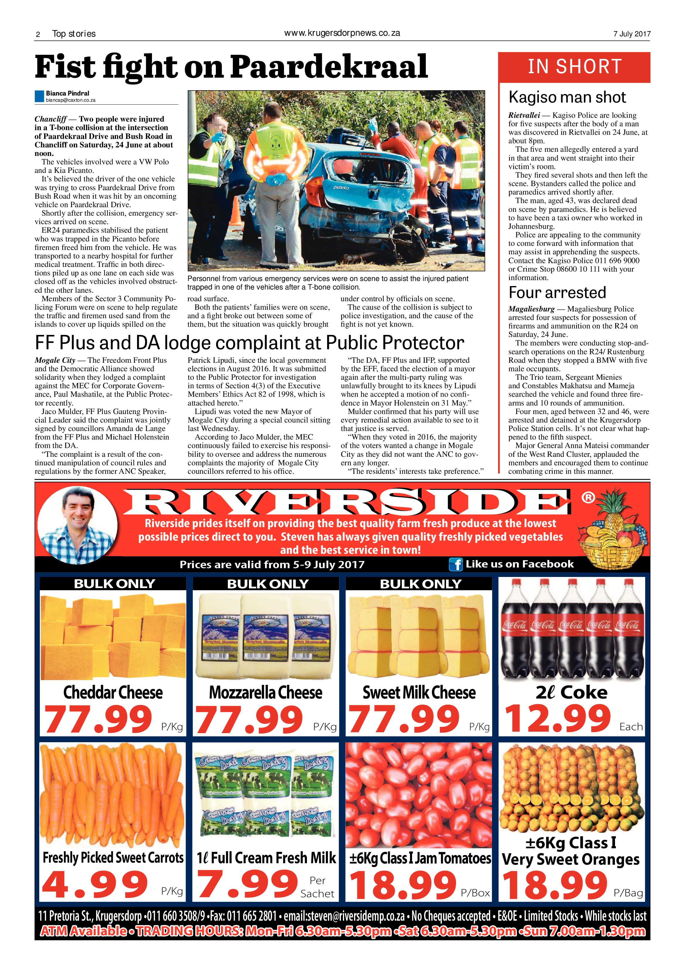 Krugersdorp News 7 July 2017 page 2