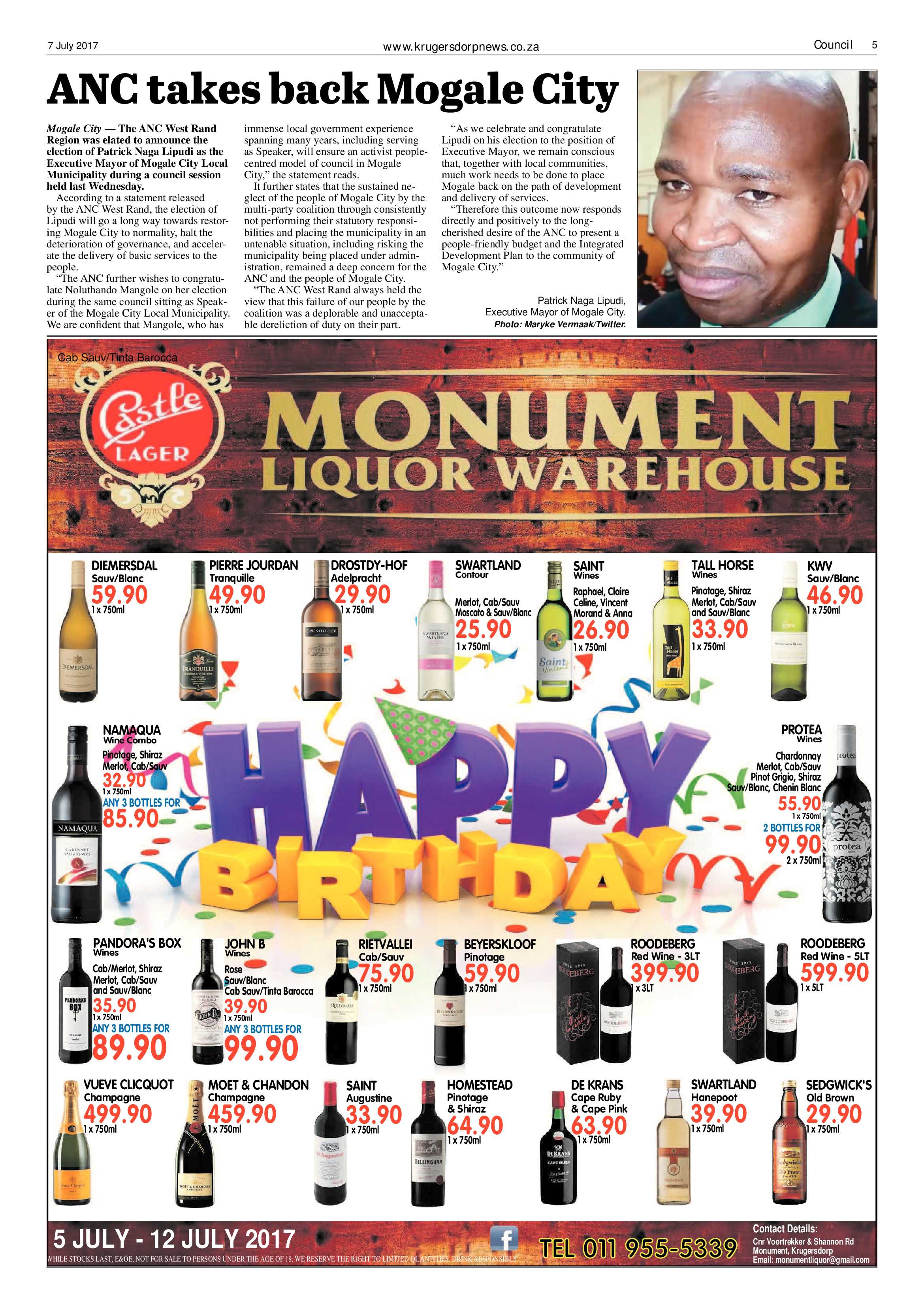 Krugersdorp News 7 July 2017 page 5