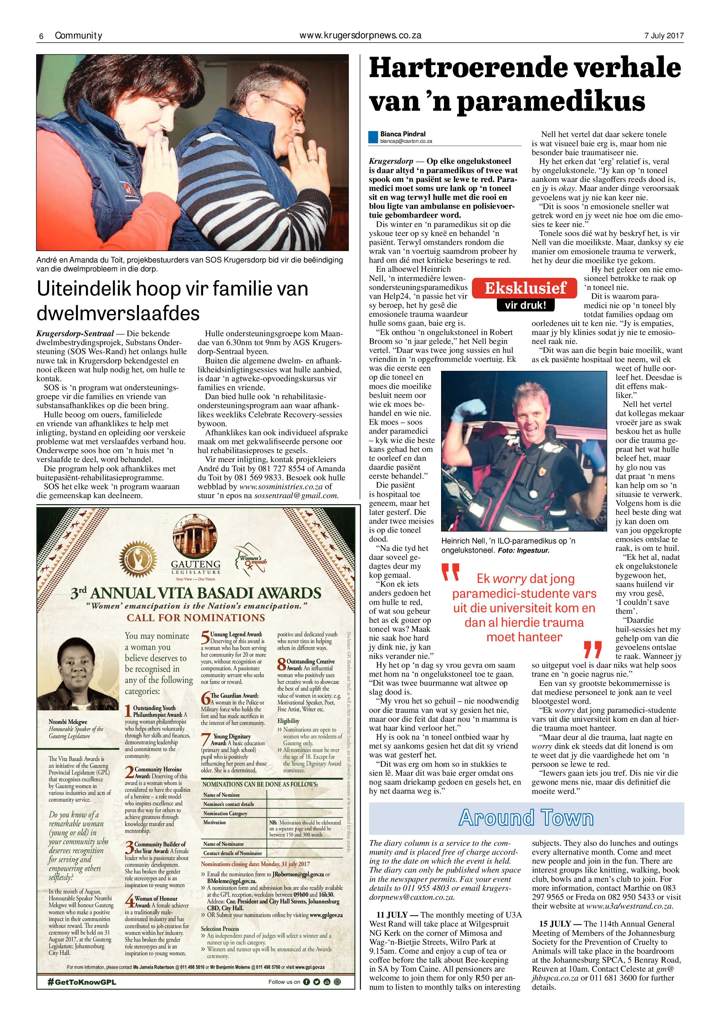 Krugersdorp News 7 July 2017 page 6