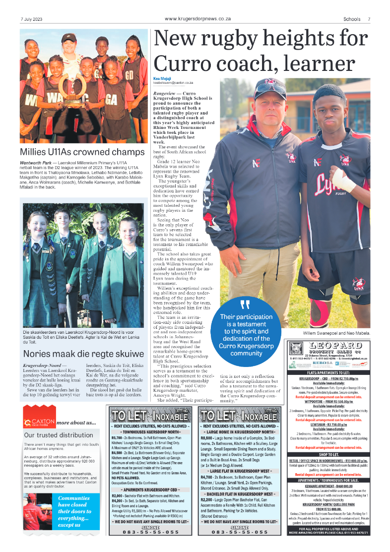 Krugersdorp News 7 July 2023 page 7