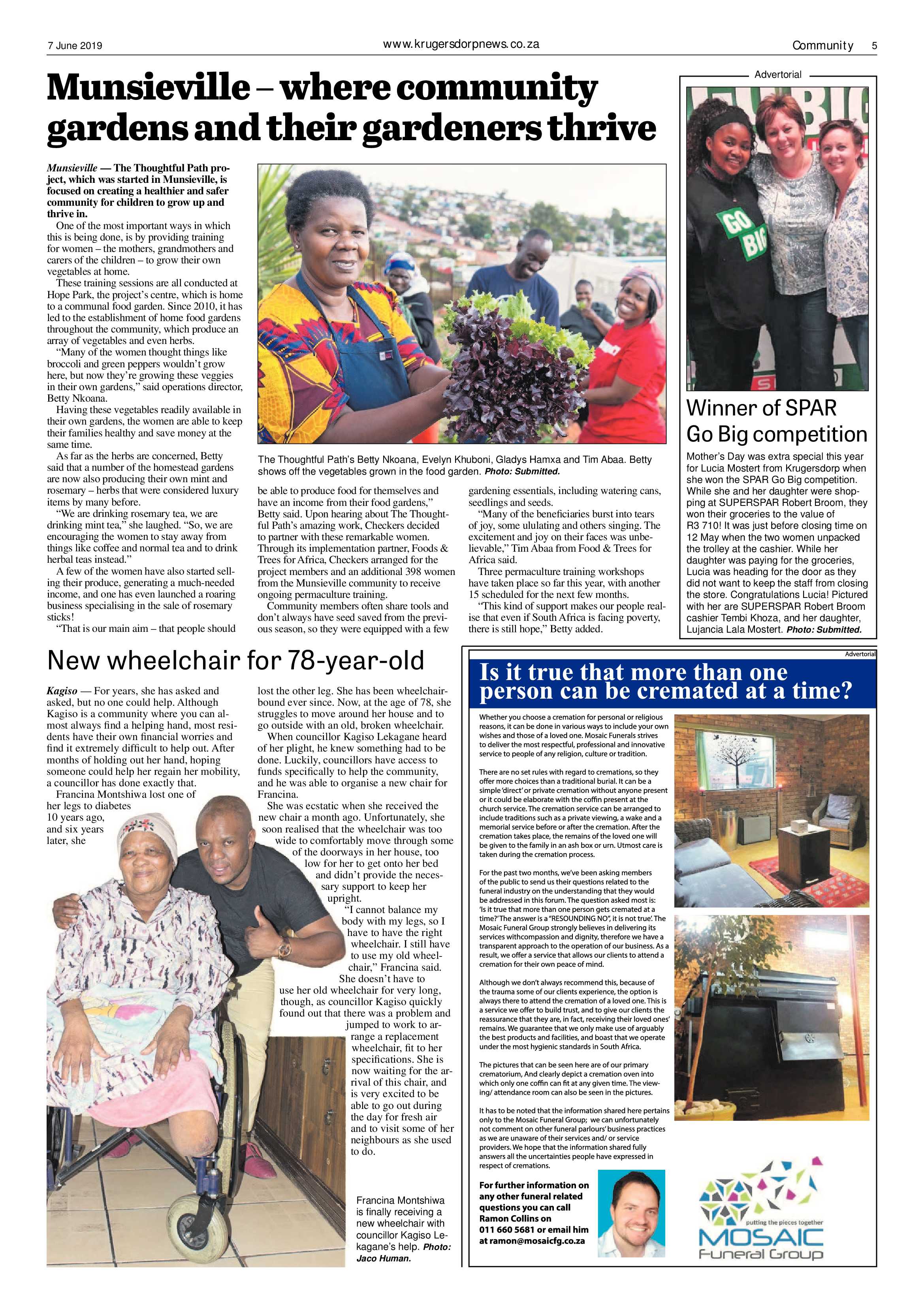 Krugersdorp News 7 June 2019 page 5