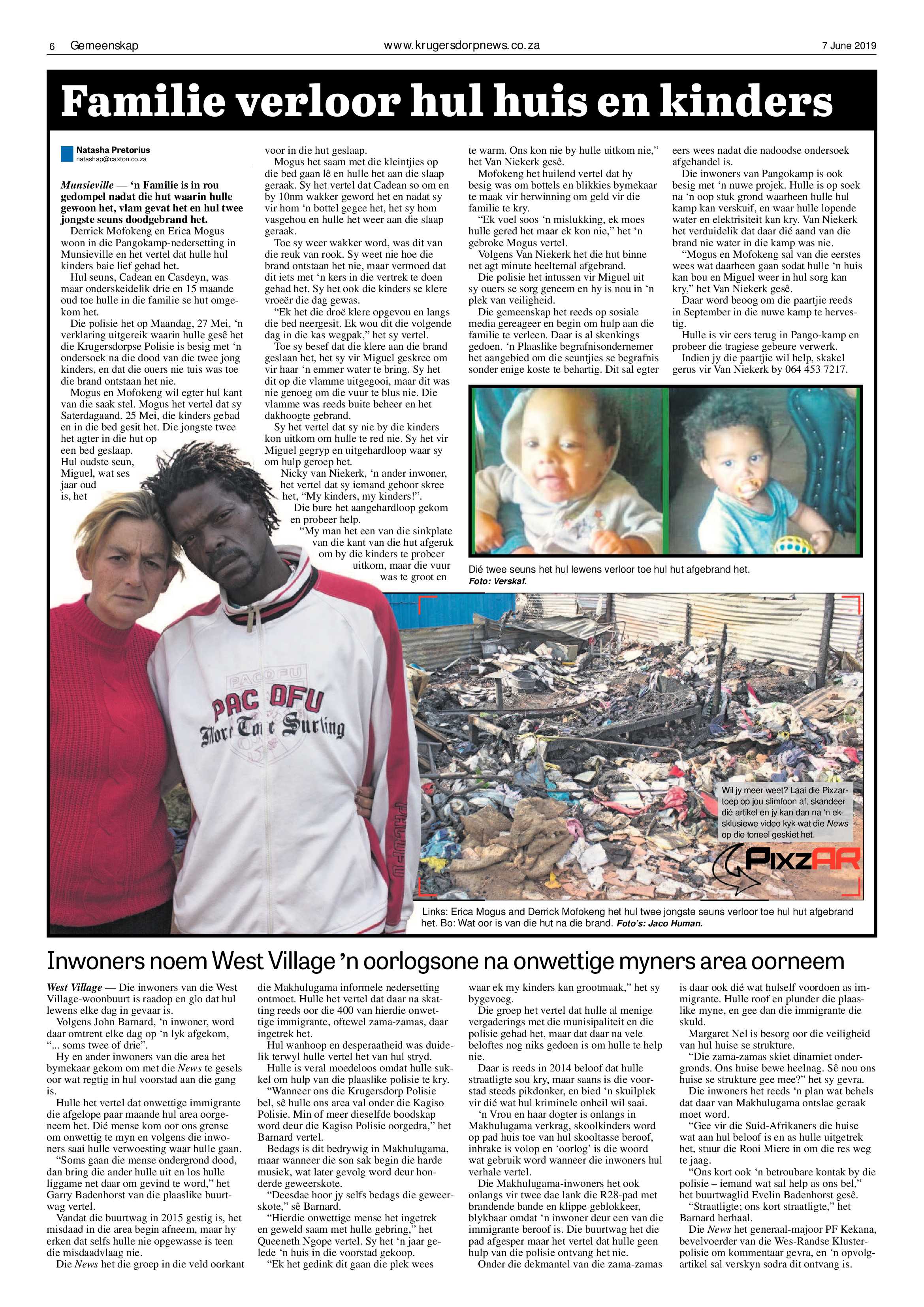 Krugersdorp News 7 June 2019 page 6
