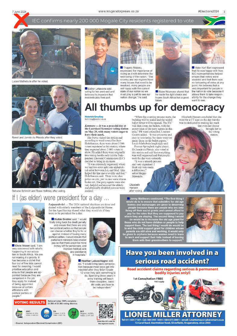 Krugersdorp News 7 June 2024 page 3