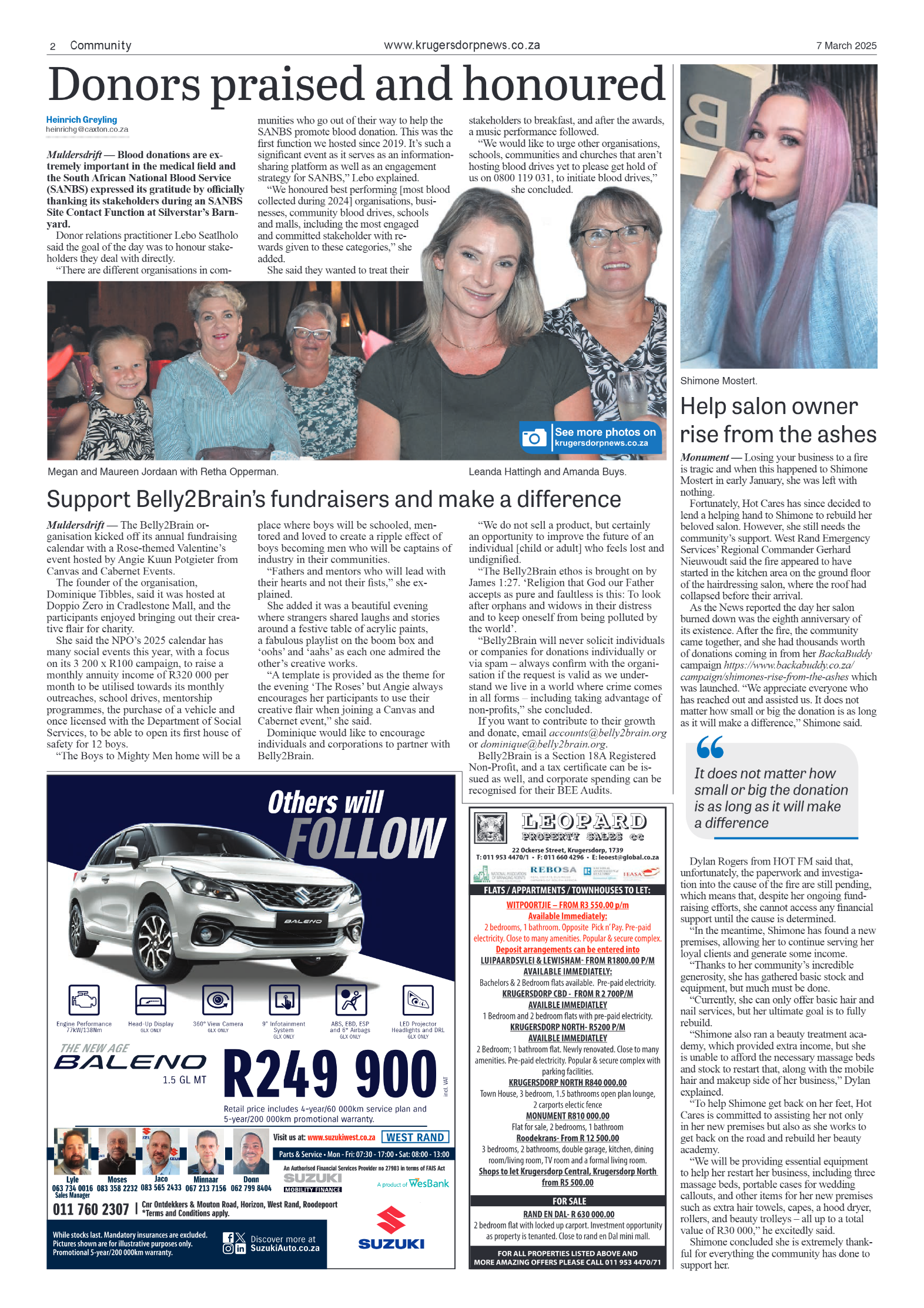 Krugersdorp News 7 March 2025 page 2