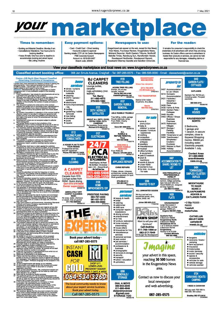 Krugersdorp News 7 May 2021 page 10