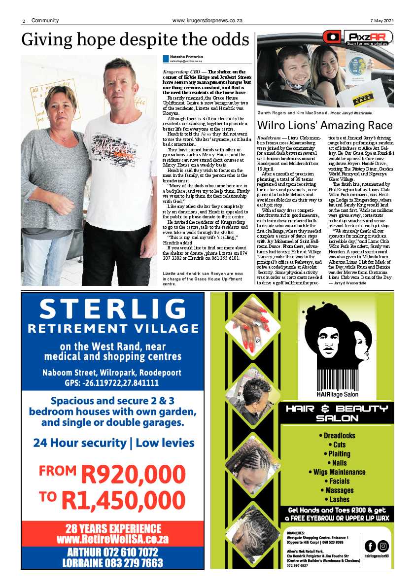 Krugersdorp News 7 May 2021 page 2