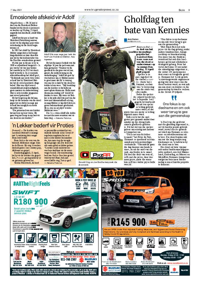 Krugersdorp News 7 May 2021 page 9