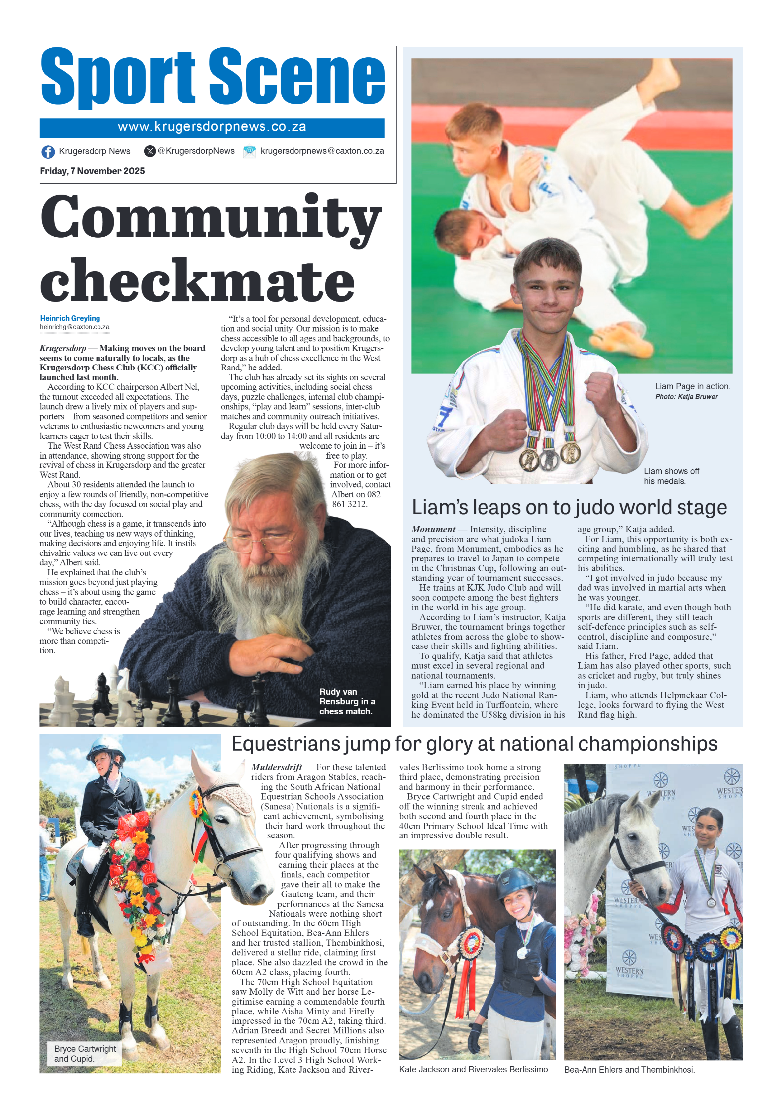 Krugersdorp News 7 November 2025 page 8