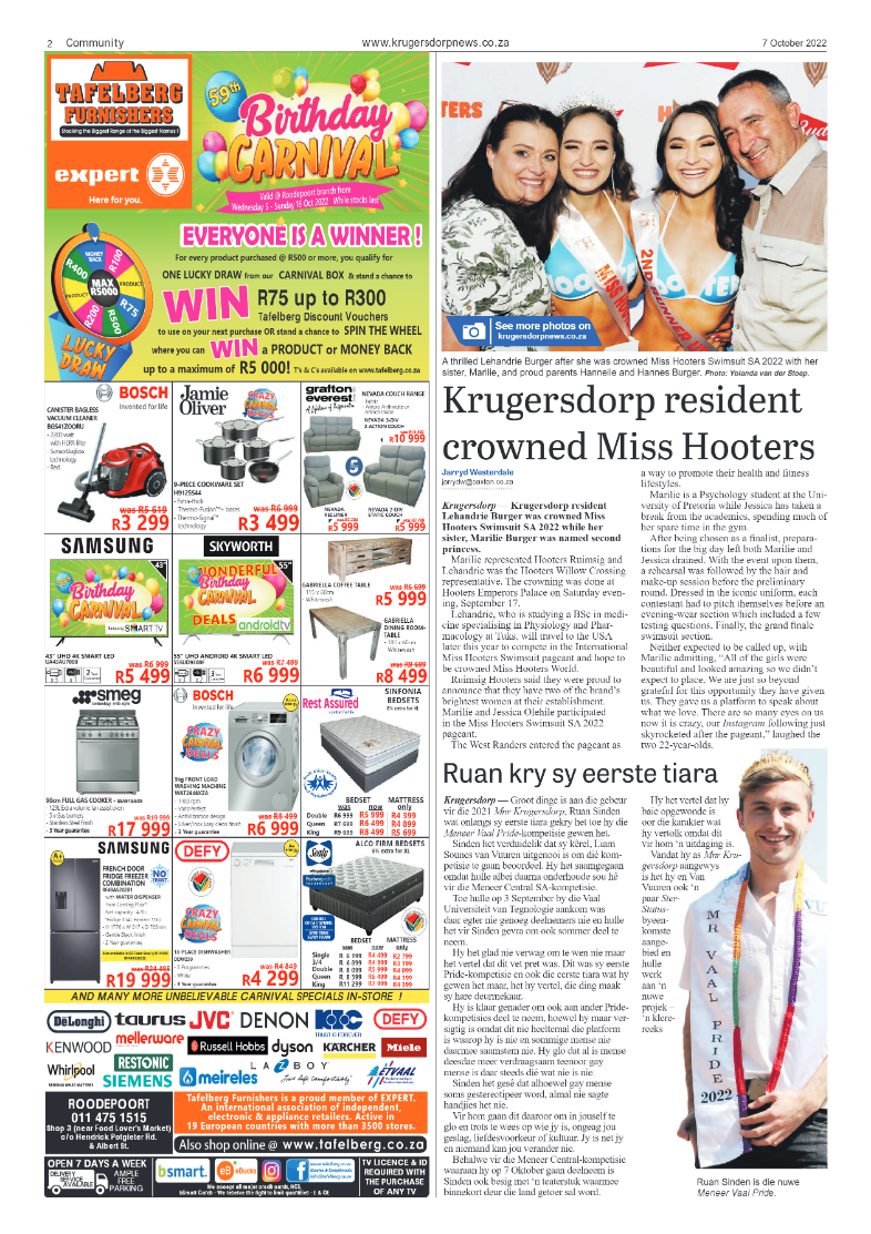 Krugersdorp News 7 October 2022 page 2