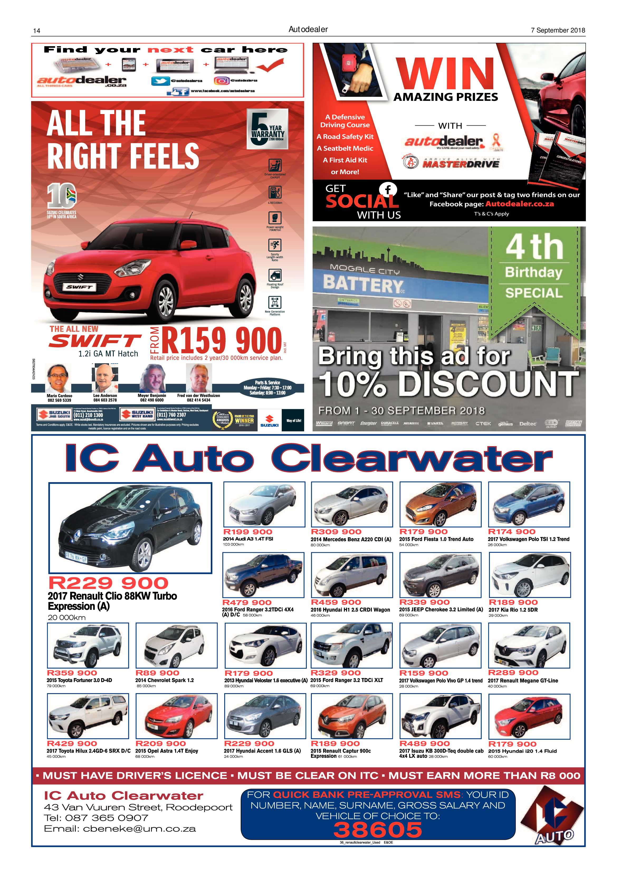 Krugersdorp News 7 September 2018 page 14