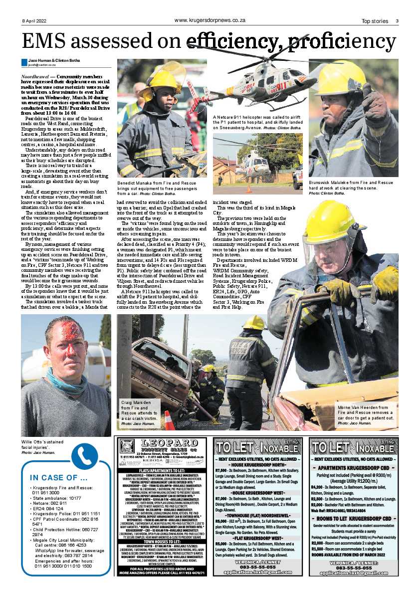 Krugersdorp News 8 April 2022 page 3