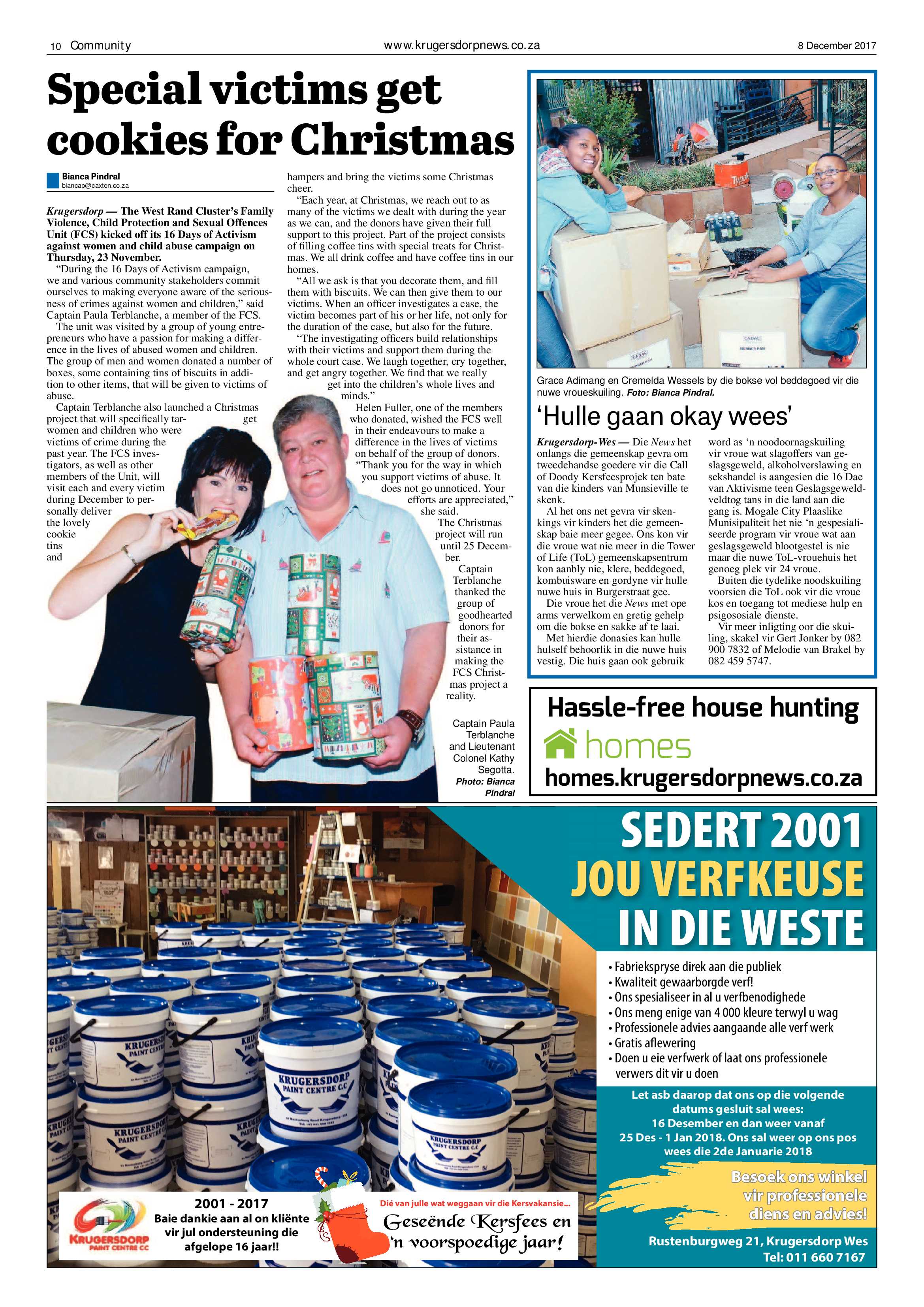Krugersdorp News 8 December 2017 page 10