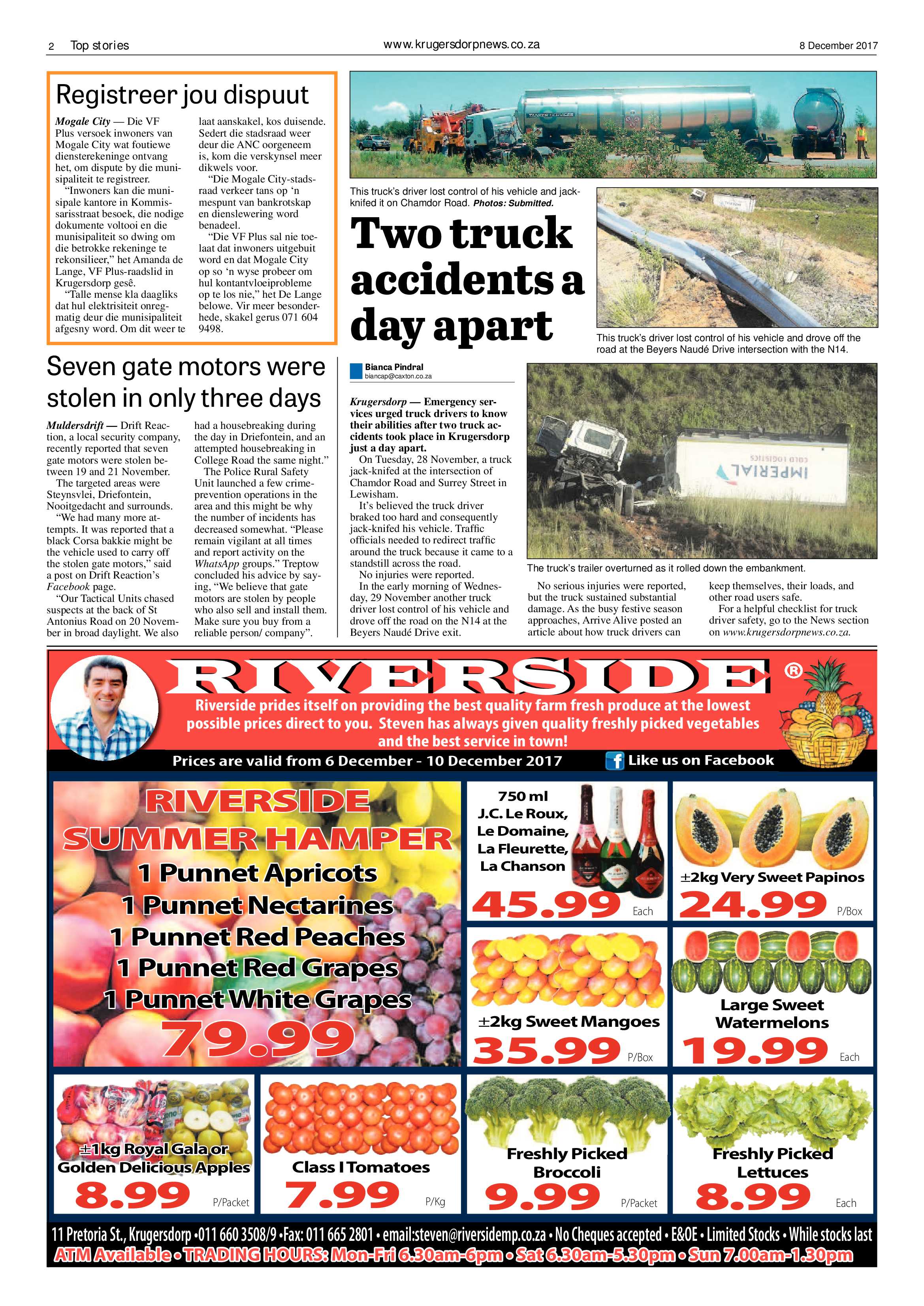 Krugersdorp News 8 December 2017 page 2