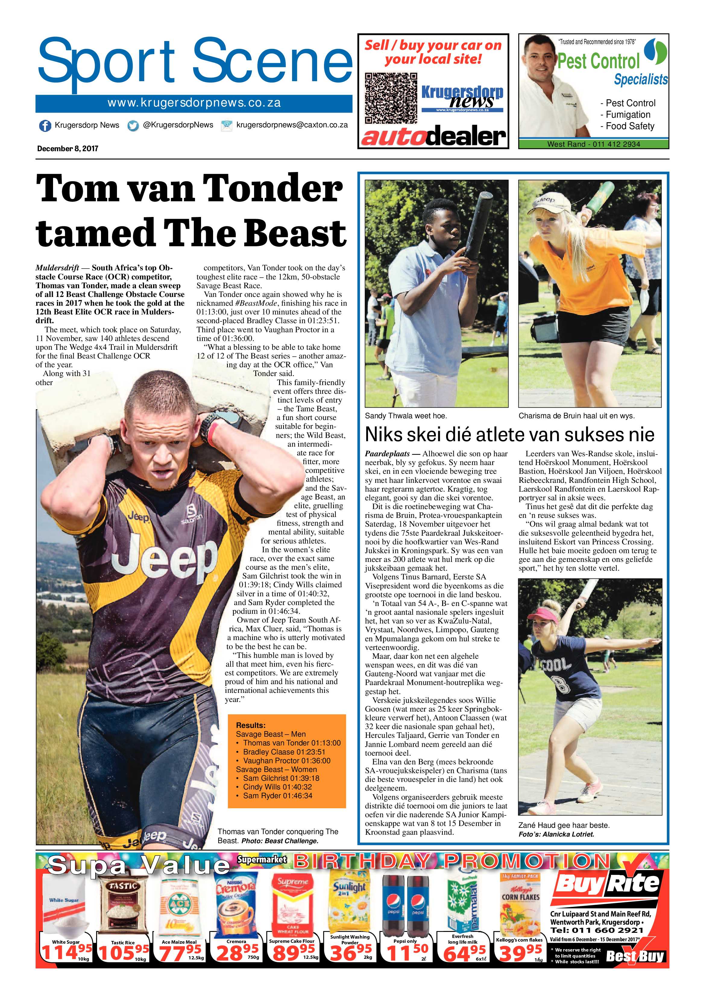 Krugersdorp News 8 December 2017 page 20