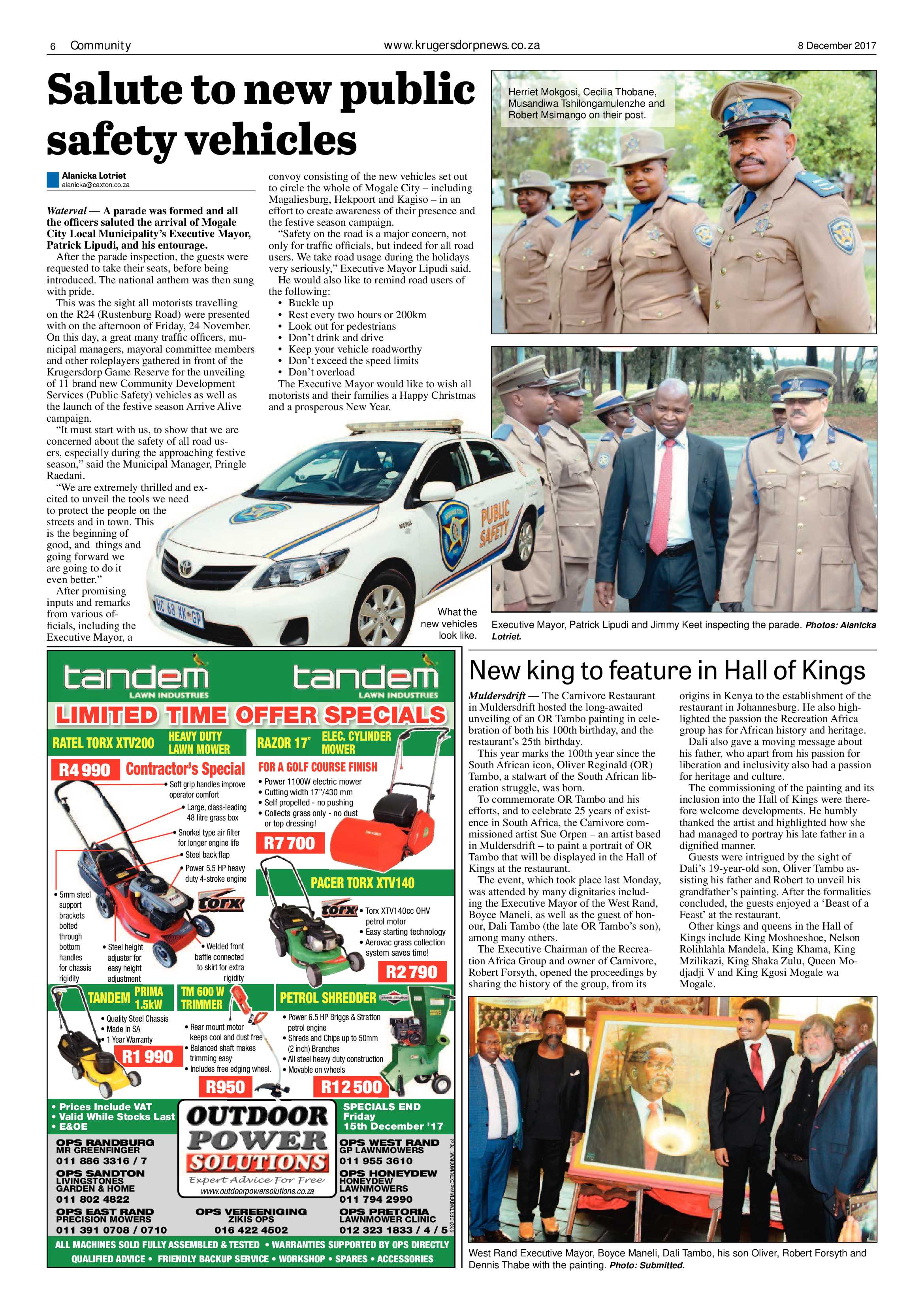 Krugersdorp News 8 December 2017 page 6