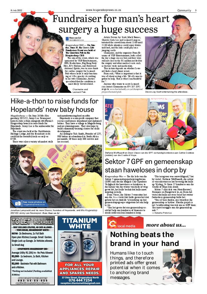 Krugersdorp News 8 July 2022 page 3