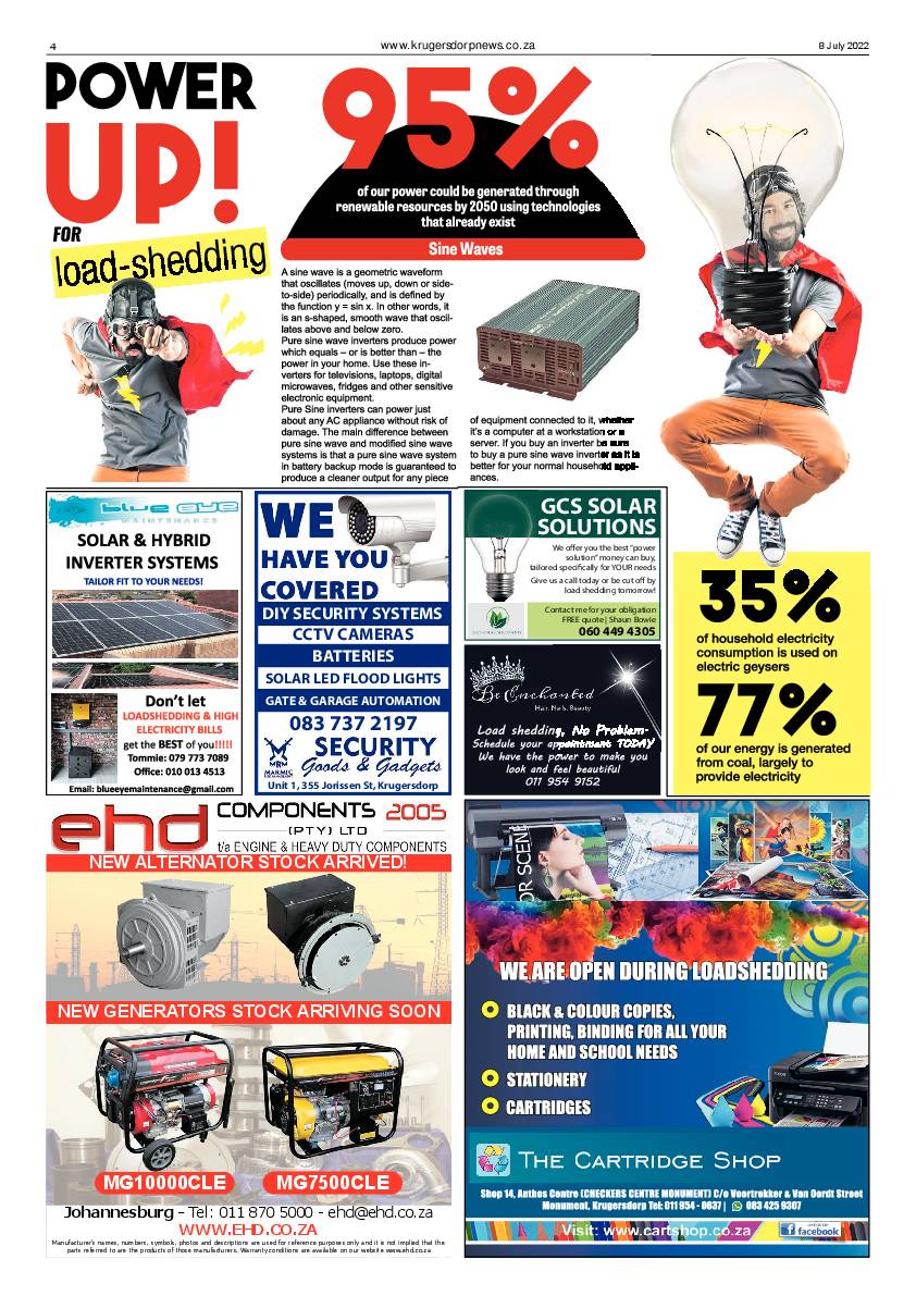 Krugersdorp News 8 July 2022 page 4