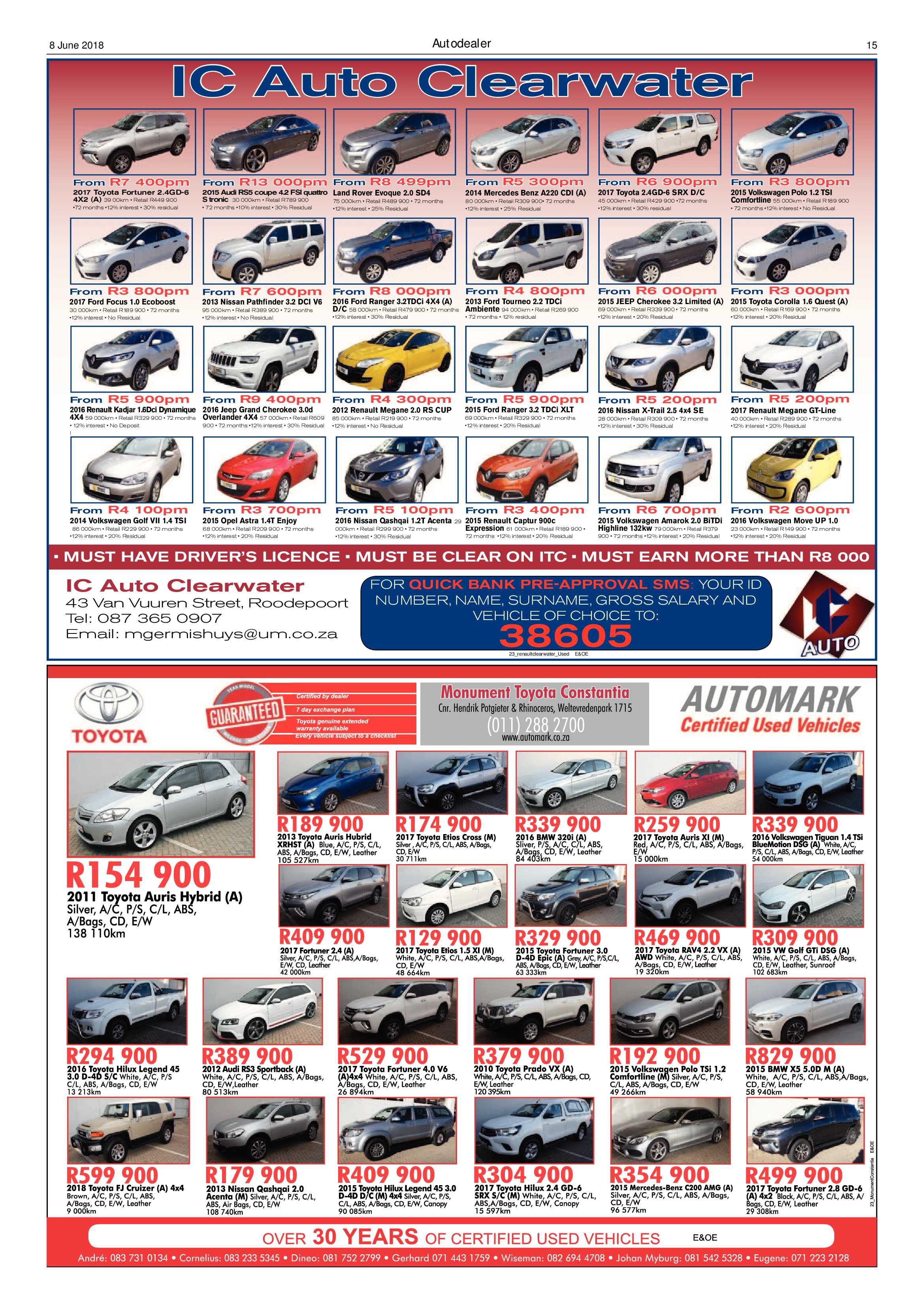 Krugersdorp News 8 June 2018 page 15
