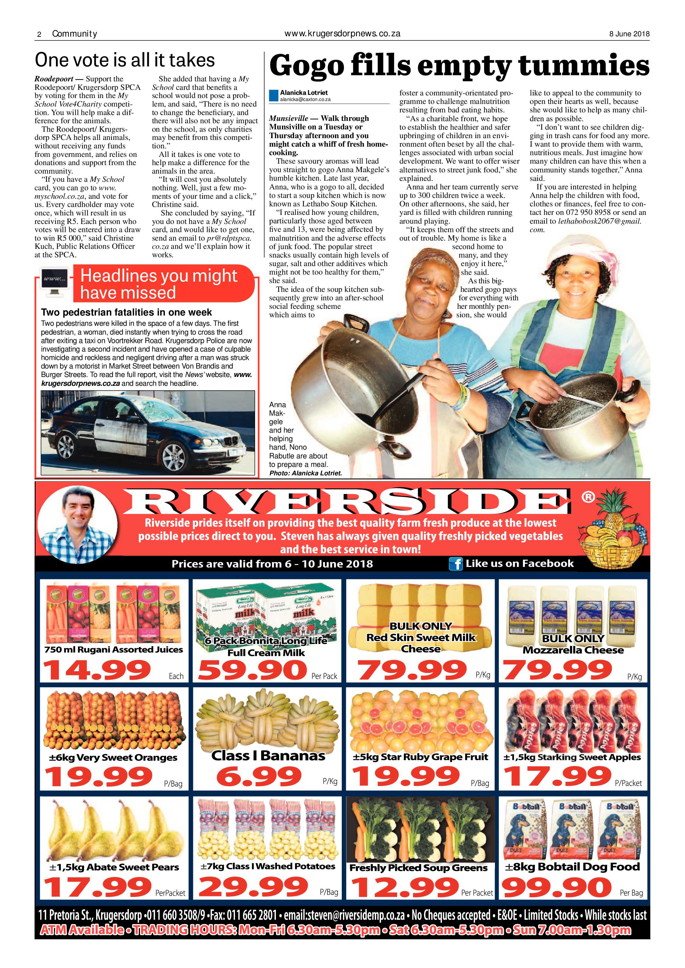 Krugersdorp News 8 June 2018 page 2