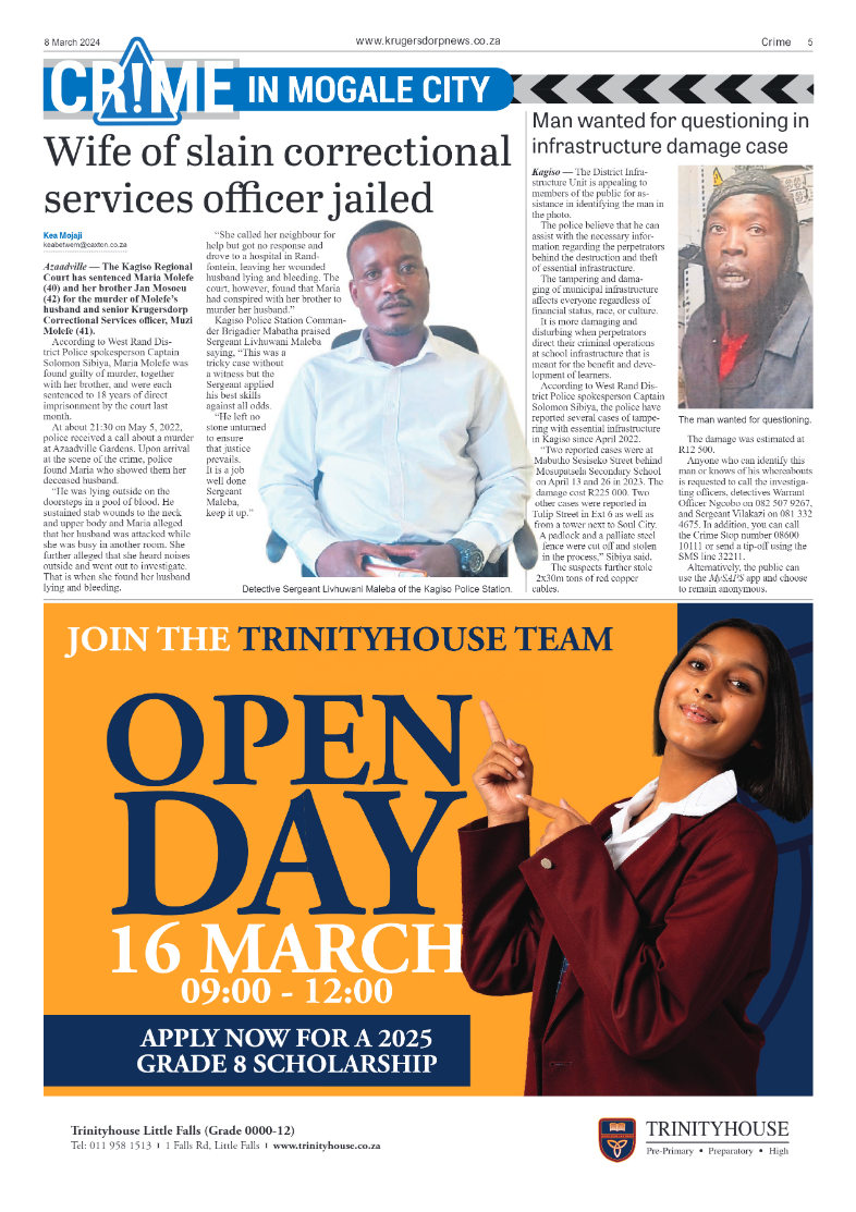 Krugersdorp News 8 March 2024 page 5