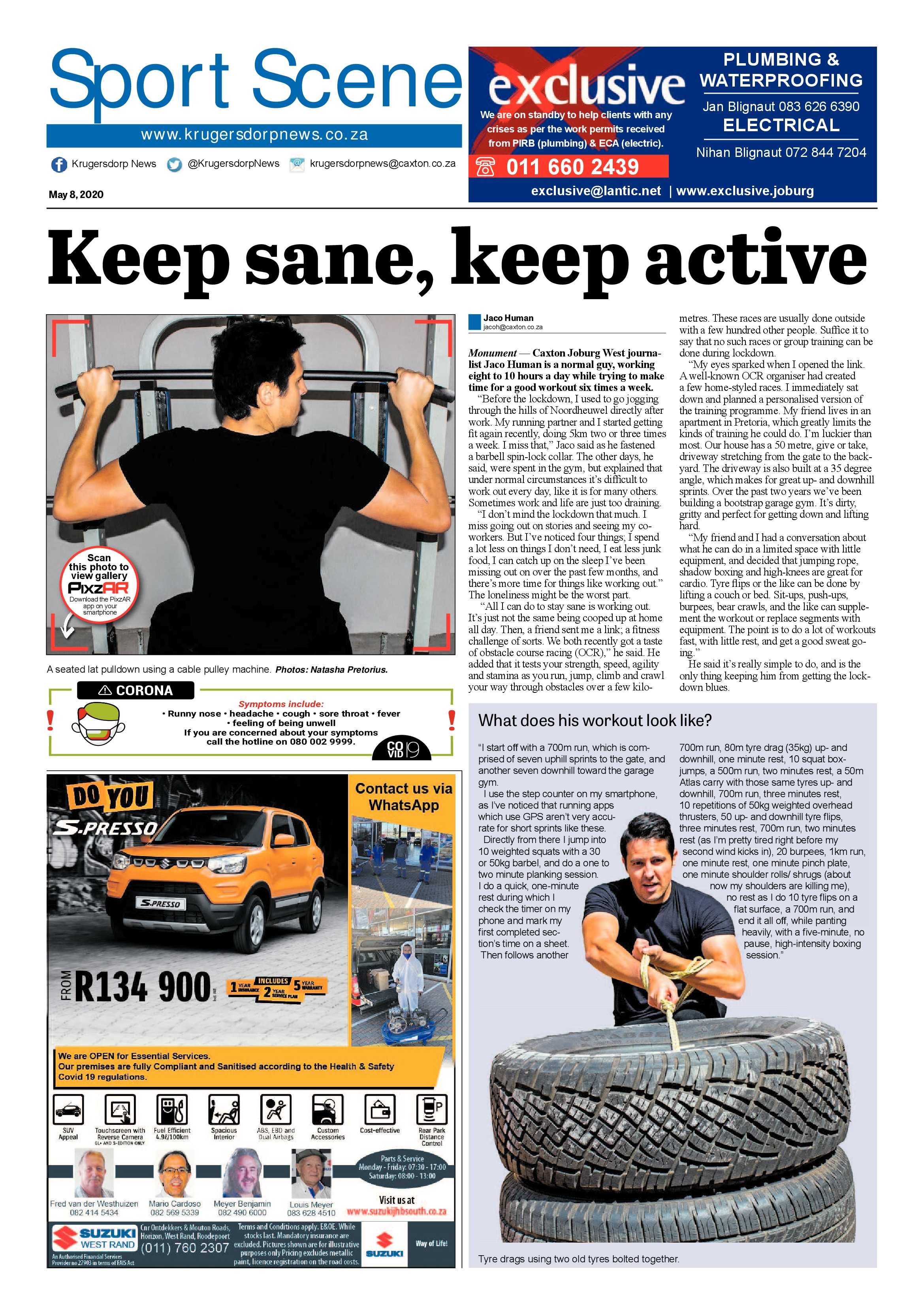 Krugersdorp News 8 May 2020 page 8