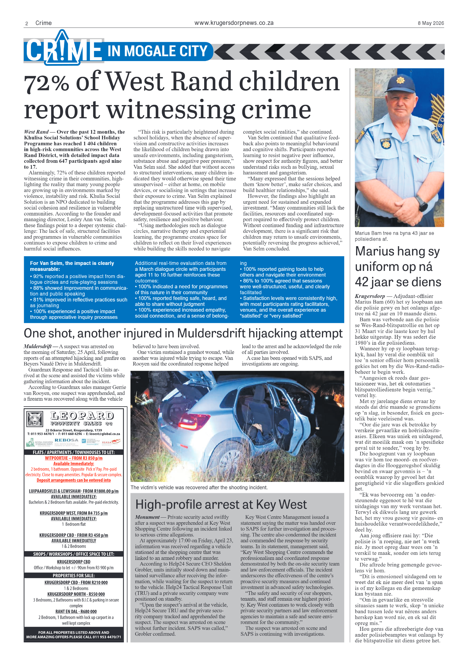 Krugersdorp News 8 May 2026 page 2