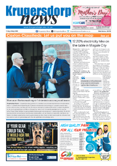 Krugersdorp News 8 May 2026