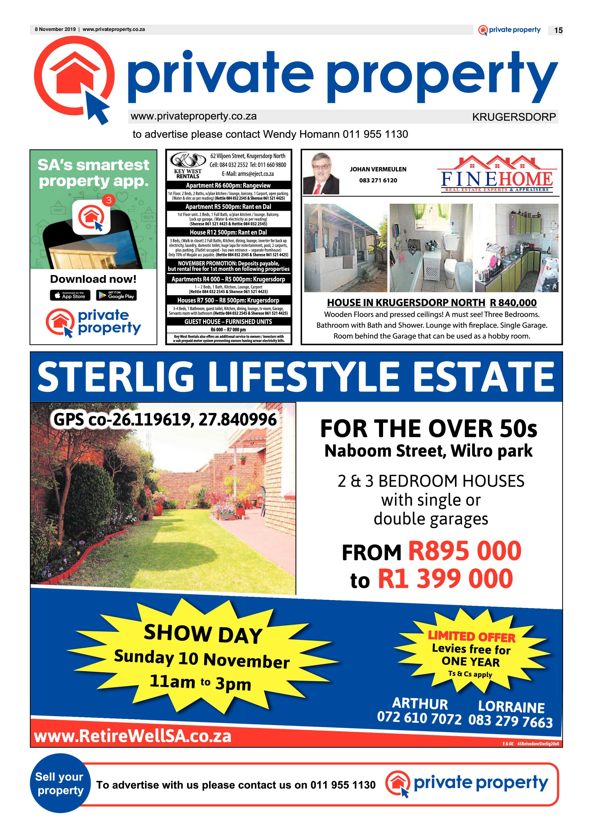 Krugersdorp News 8 November 2019 page 15